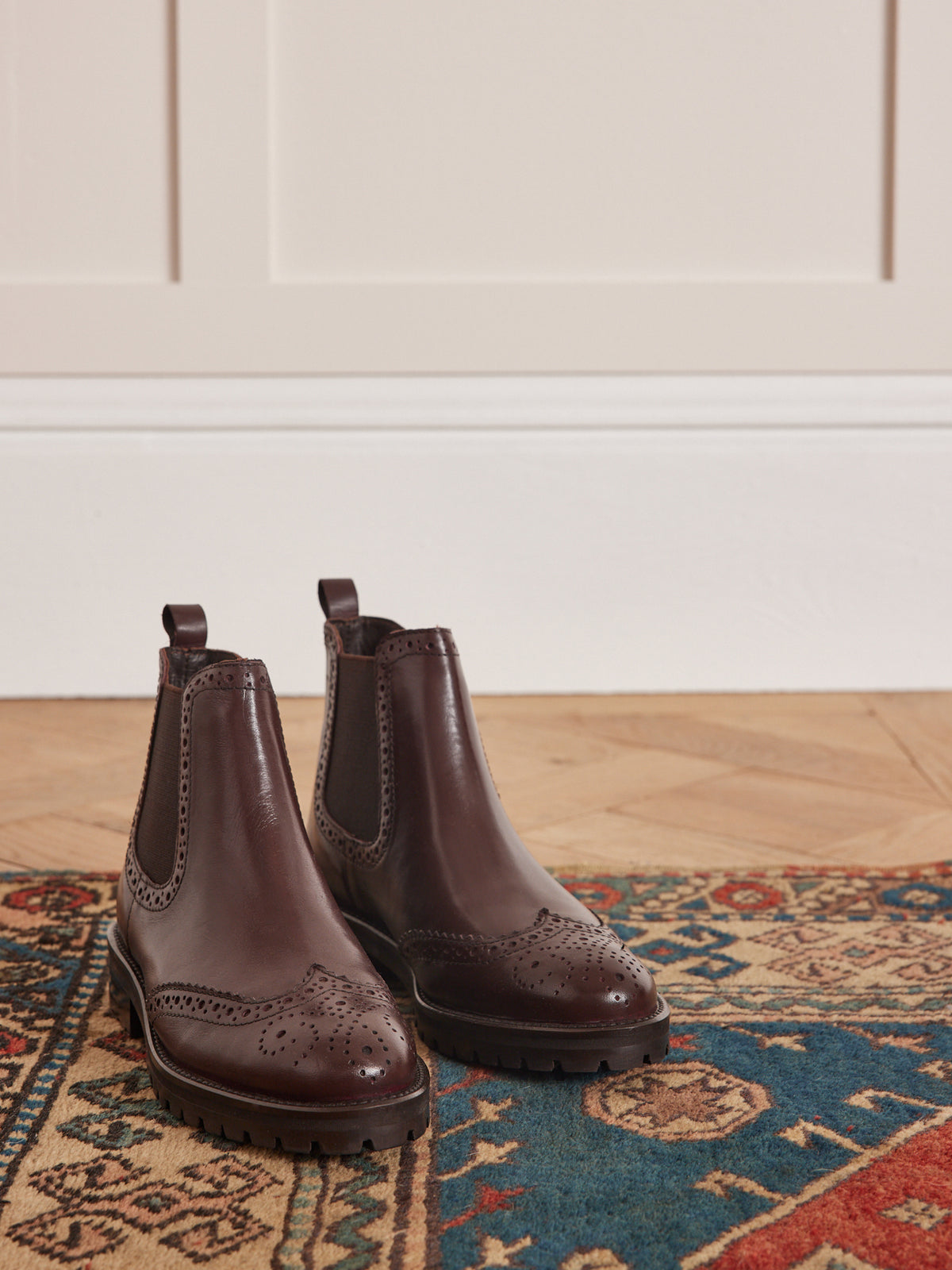 Leren chelsea boots voor dames