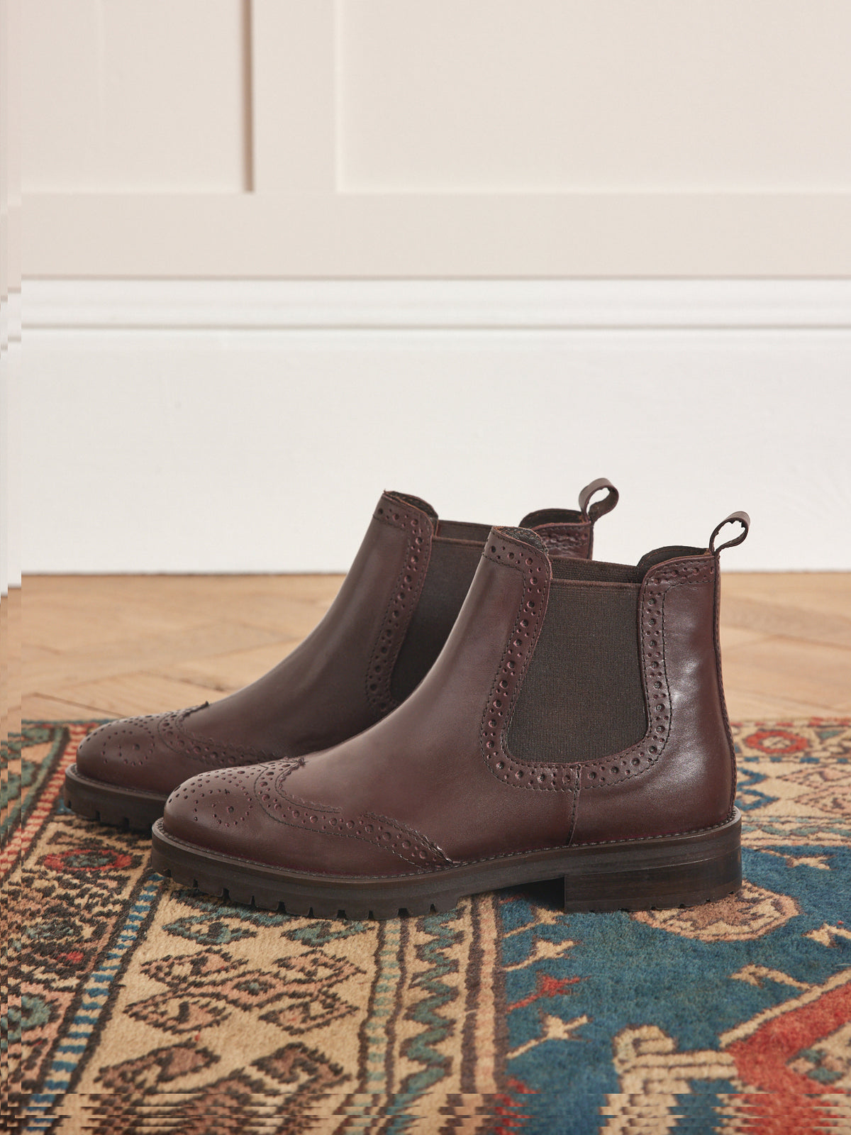 Leren chelsea boots voor dames