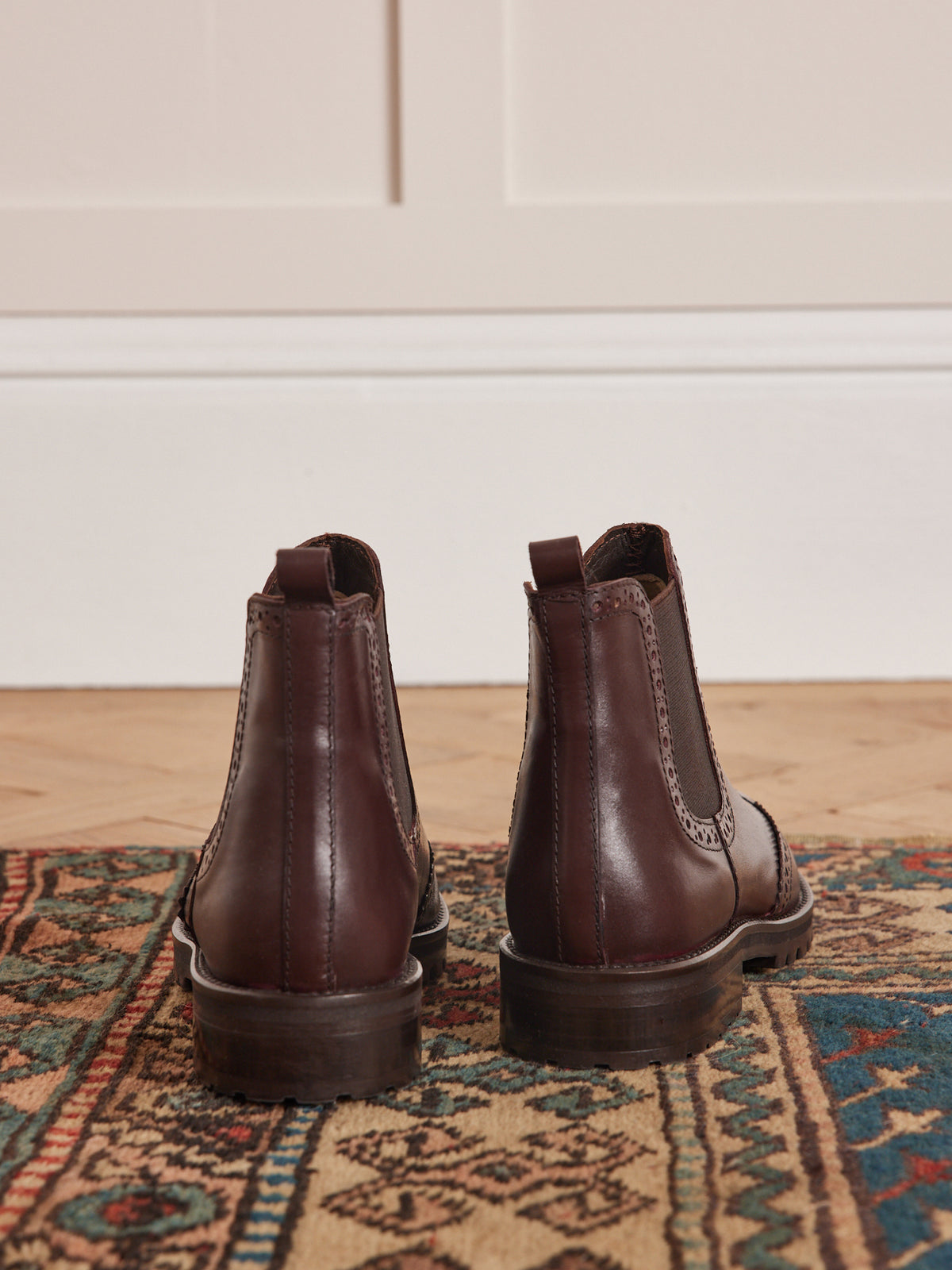 Leren chelsea boots voor dames