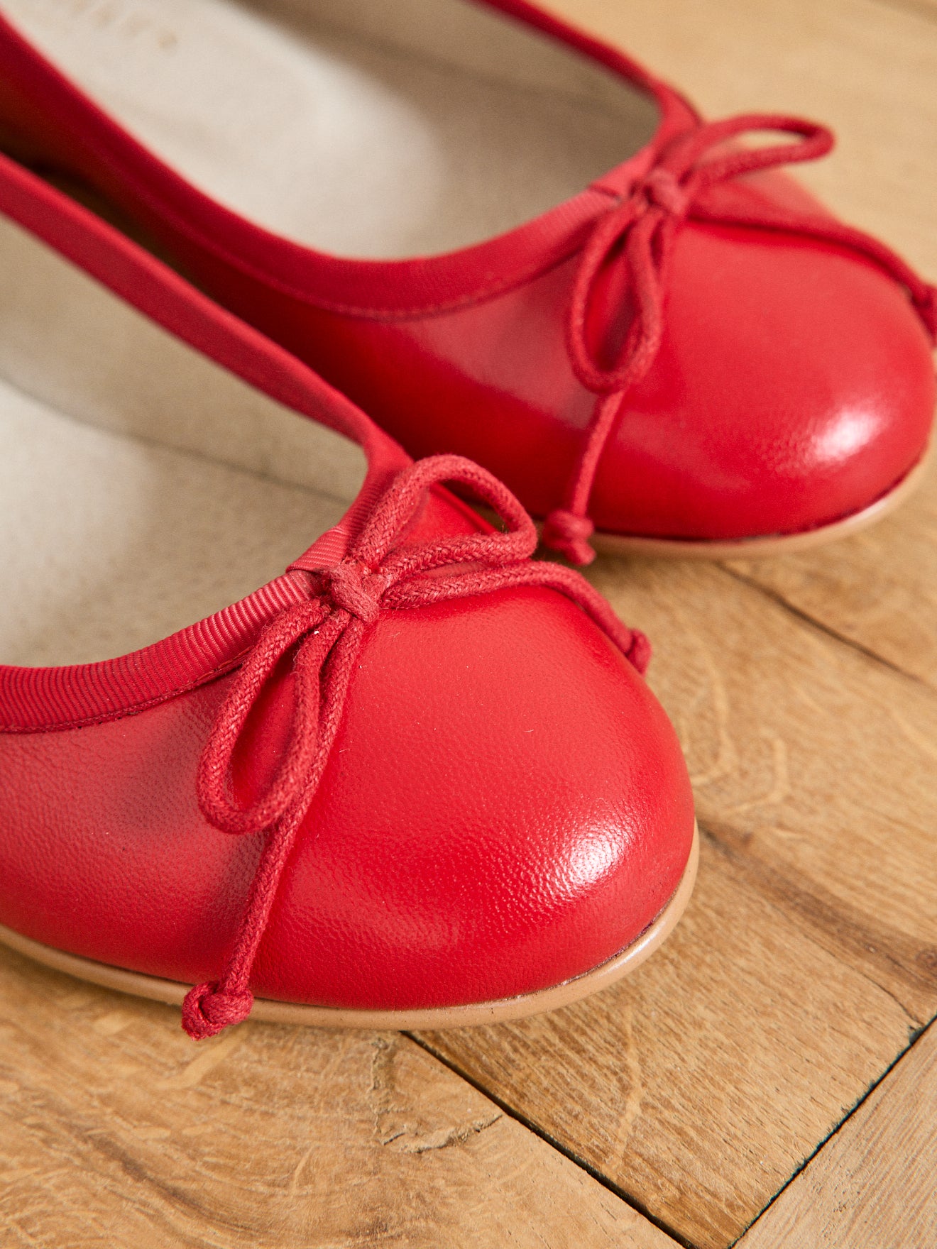 Ballerines cuir femme