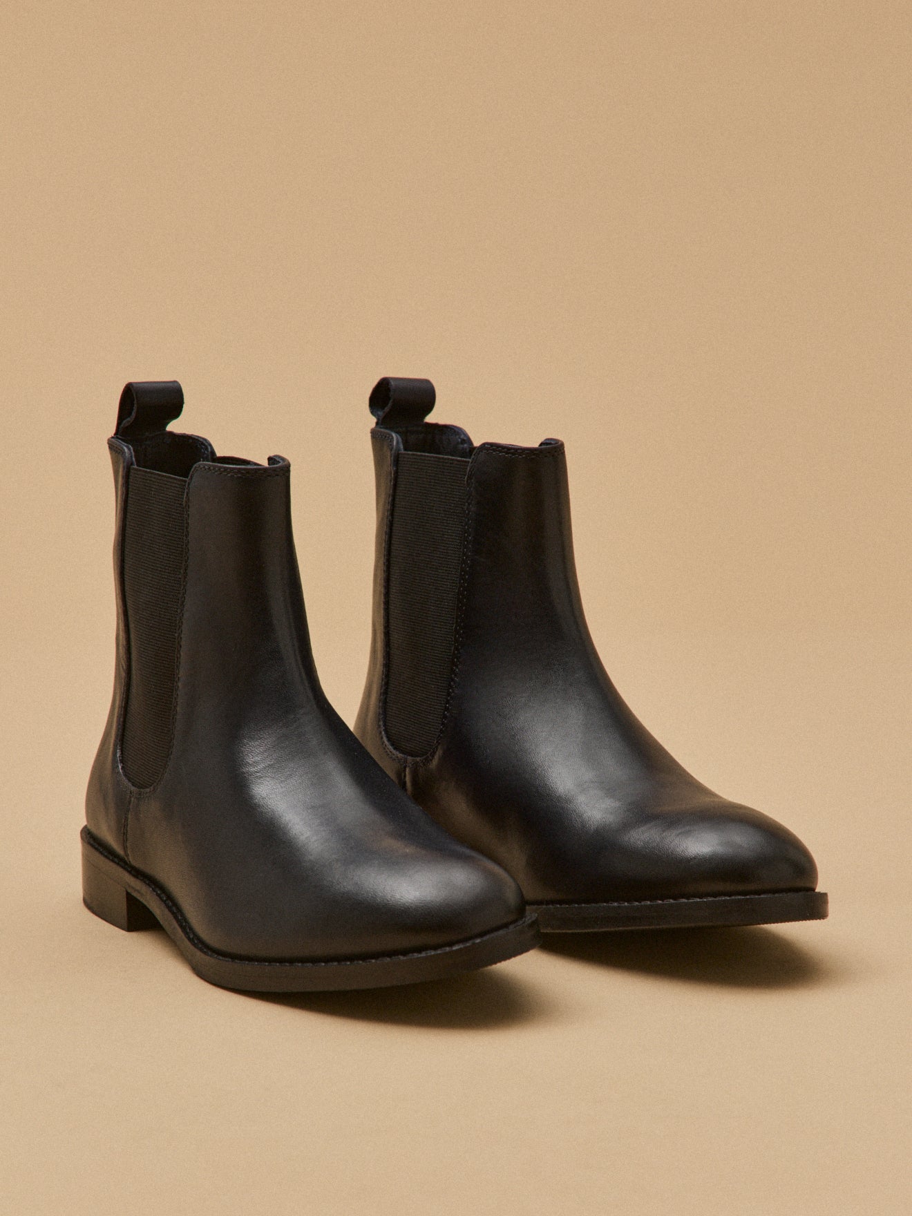 Leren chelsea boots voor dames