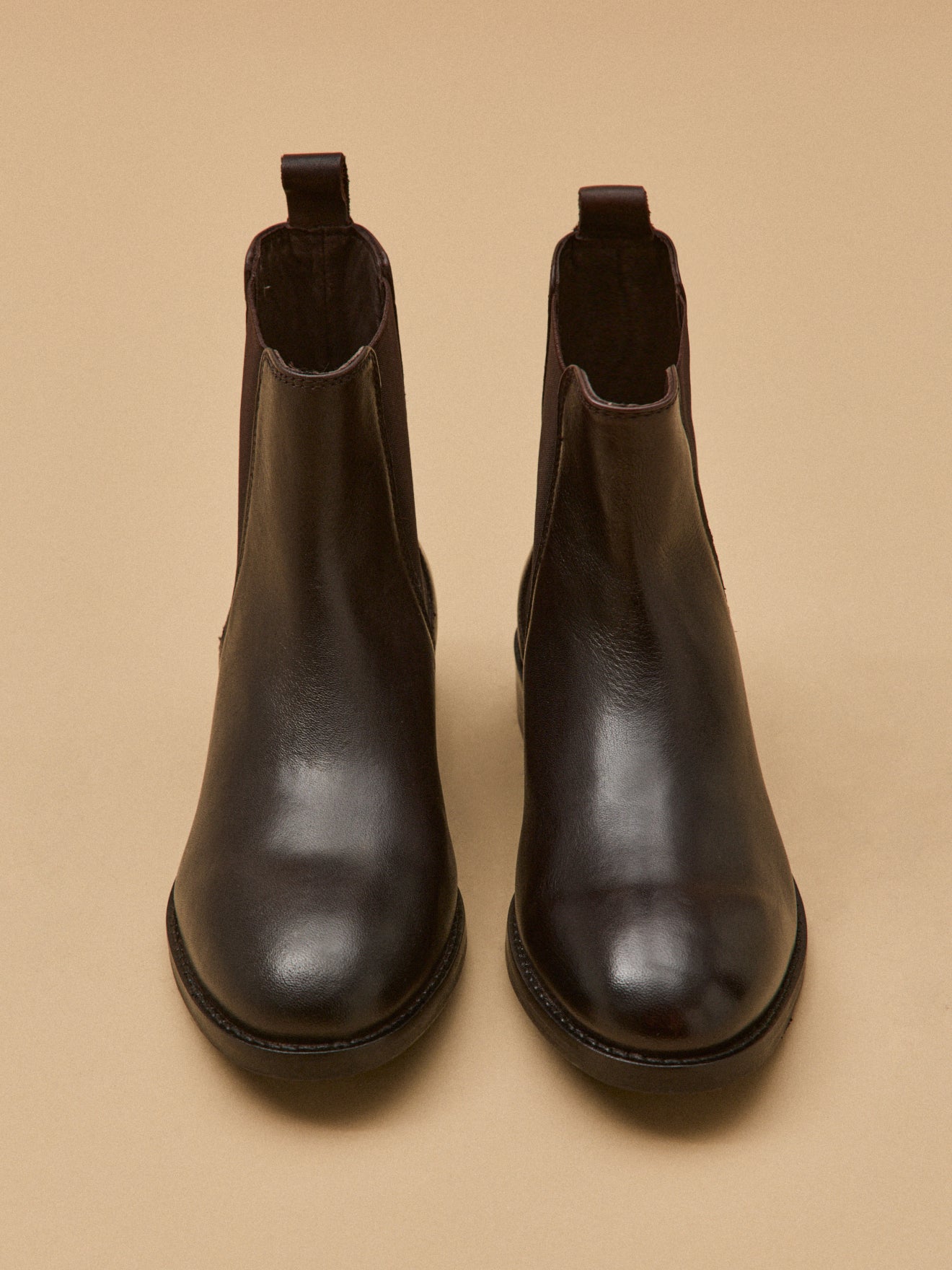 Leren chelsea boots voor dames