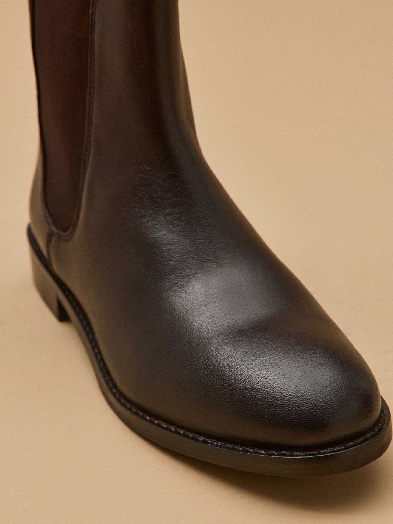 Leren chelsea boots voor dames