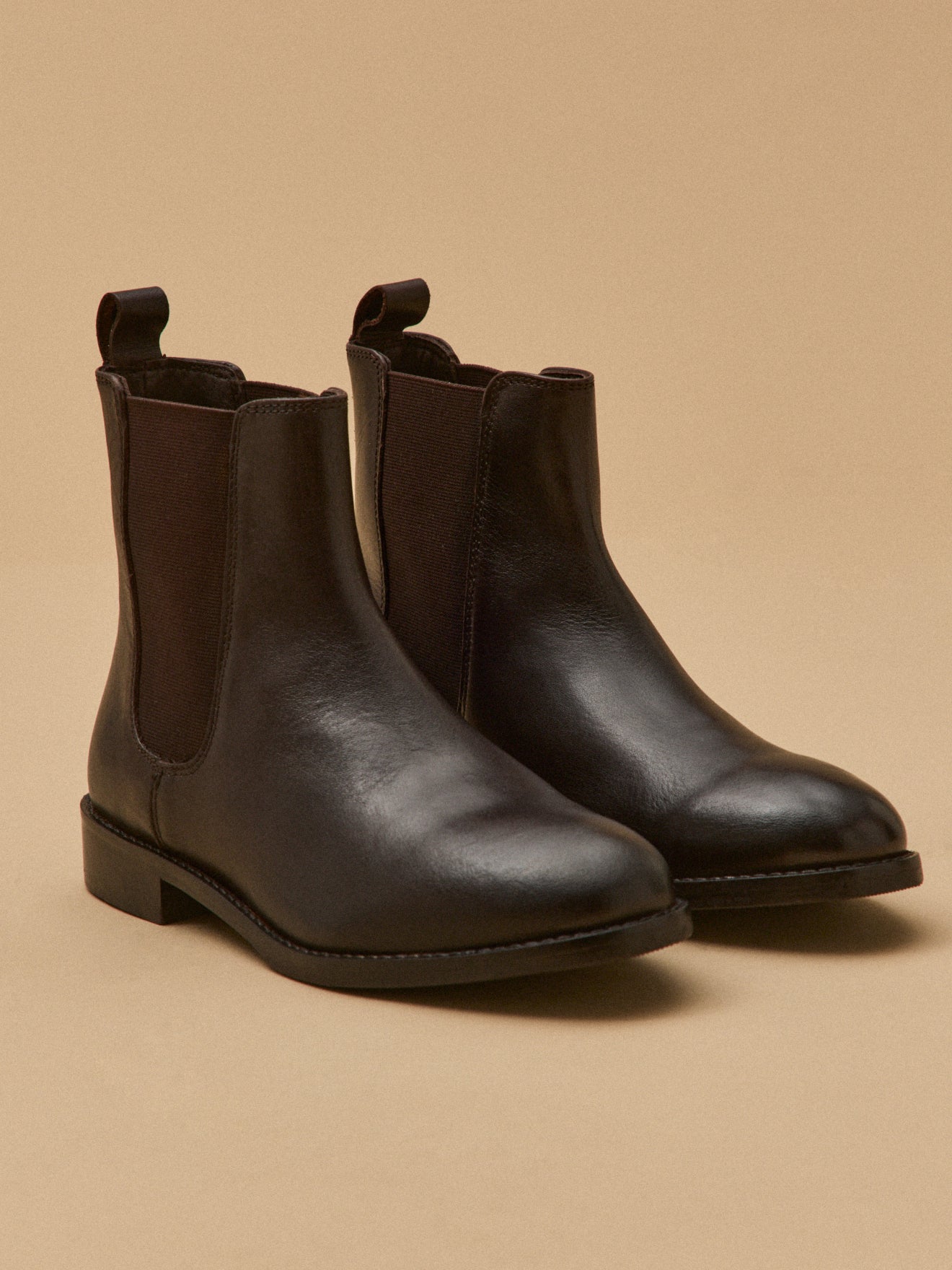 Leren chelsea boots voor dames