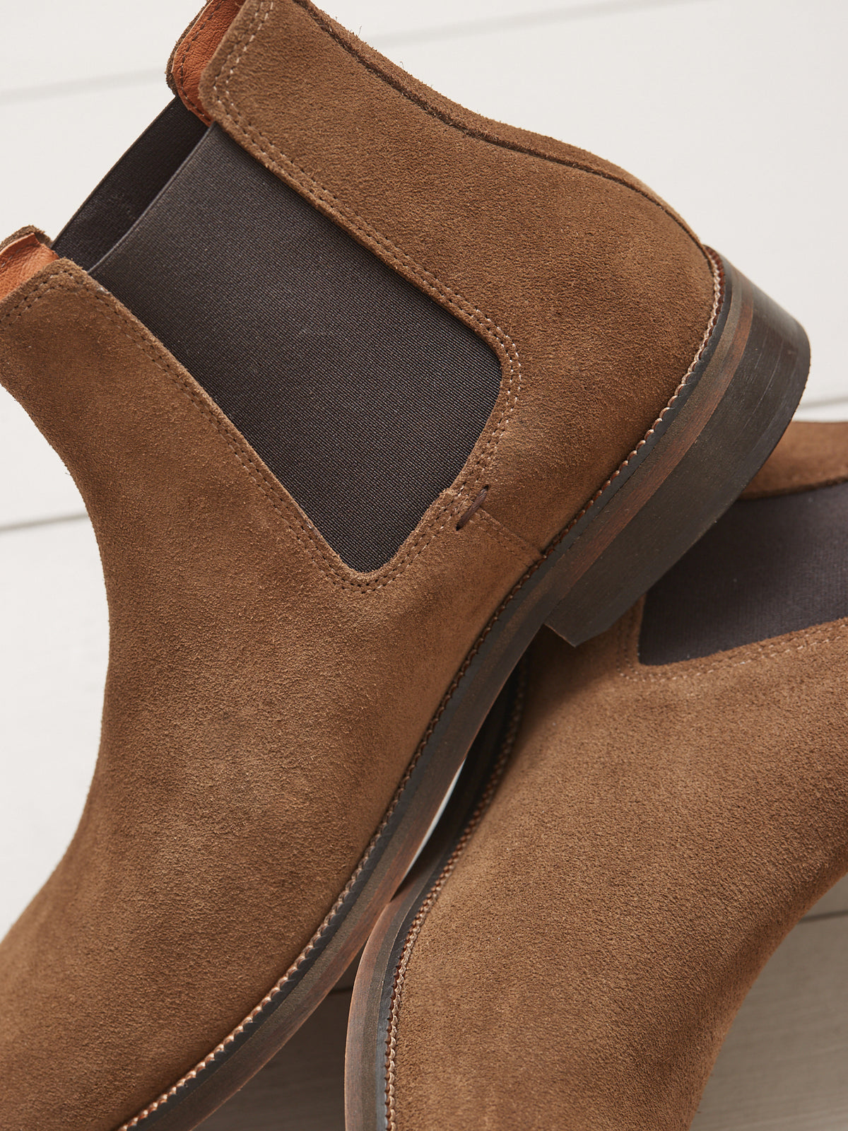 Boots chelsea cuir homme