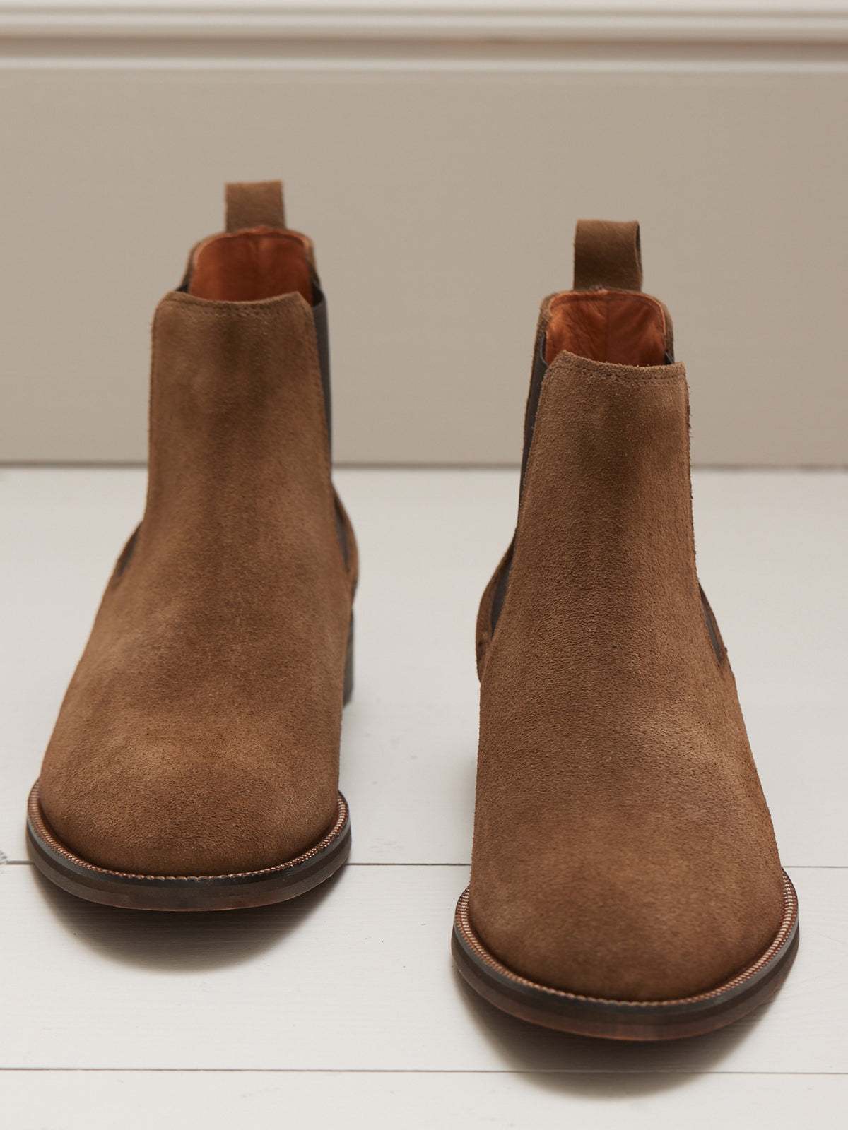 Boots chelsea cuir homme
