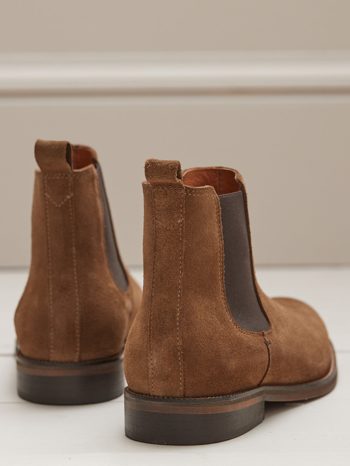 Boots chelsea cuir homme