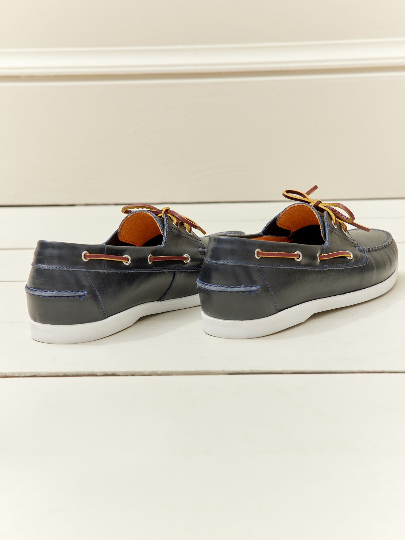 Chaussures bateau cuir homme