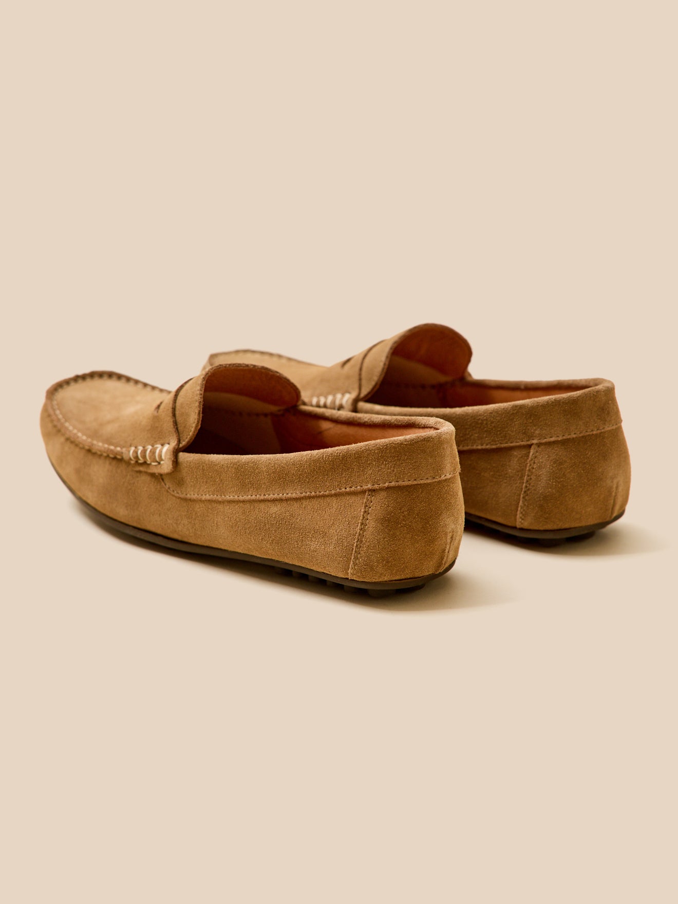 Mocassins cuir homme