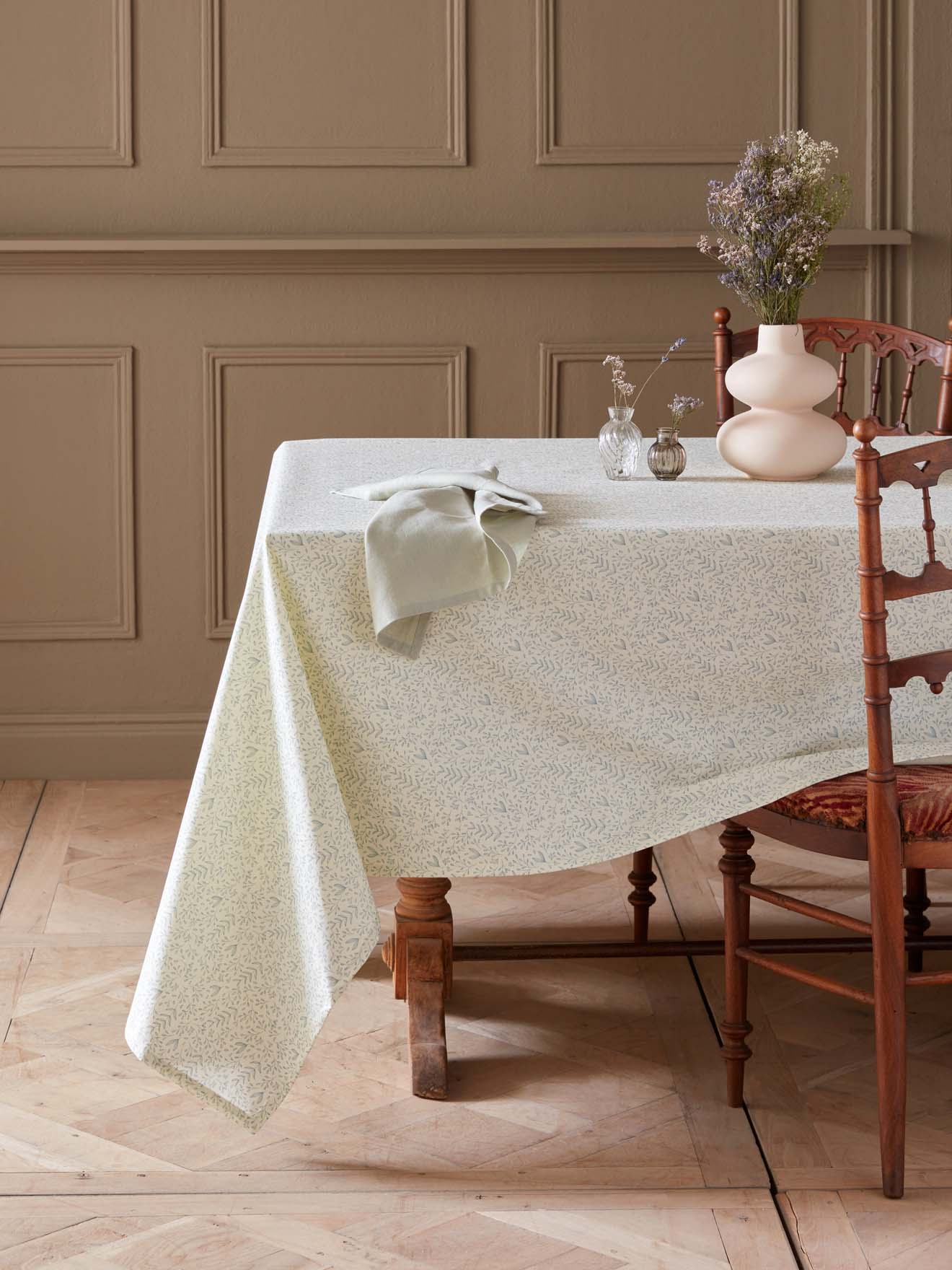 Nappe en coton enduit