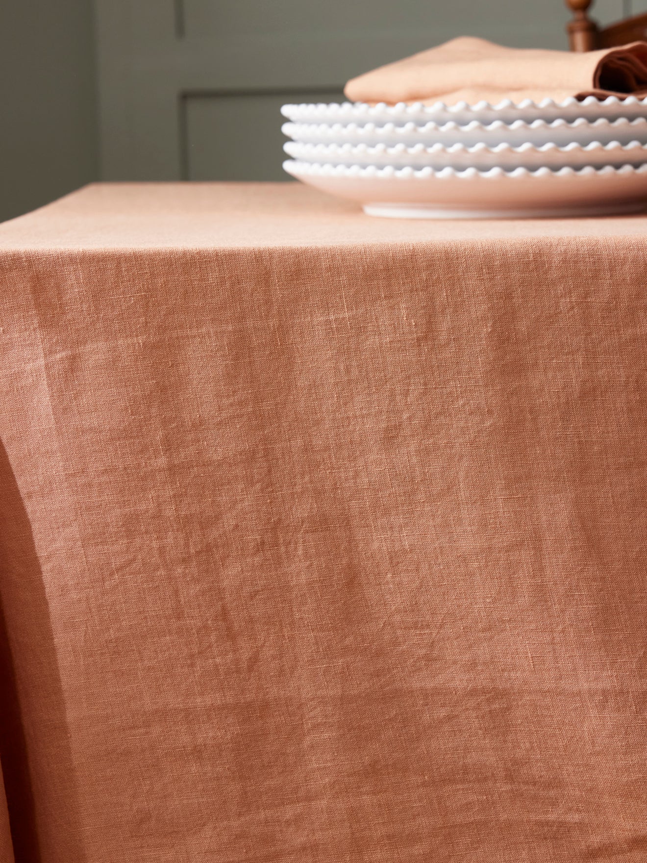 Nappe en lin lavé