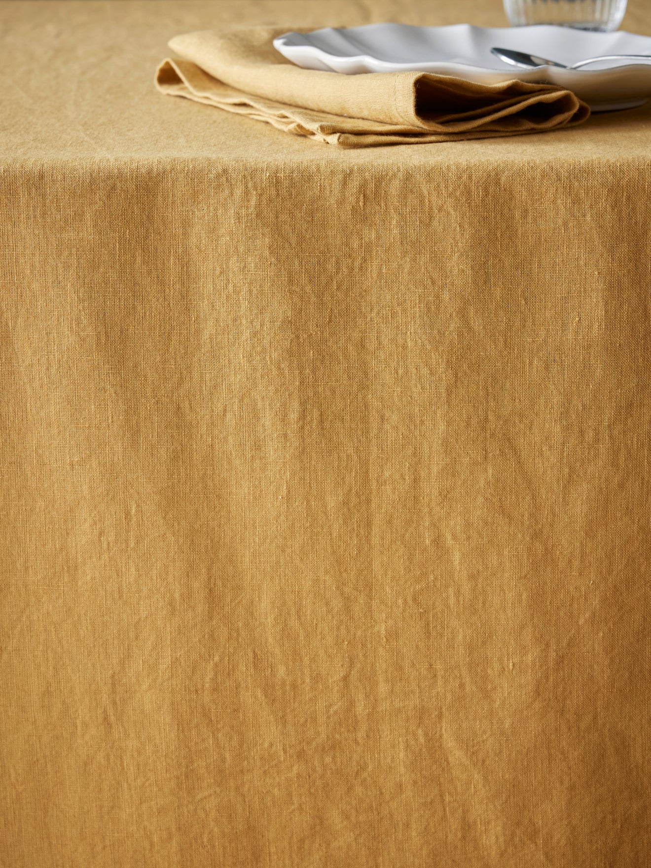 Nappe en lin lavé