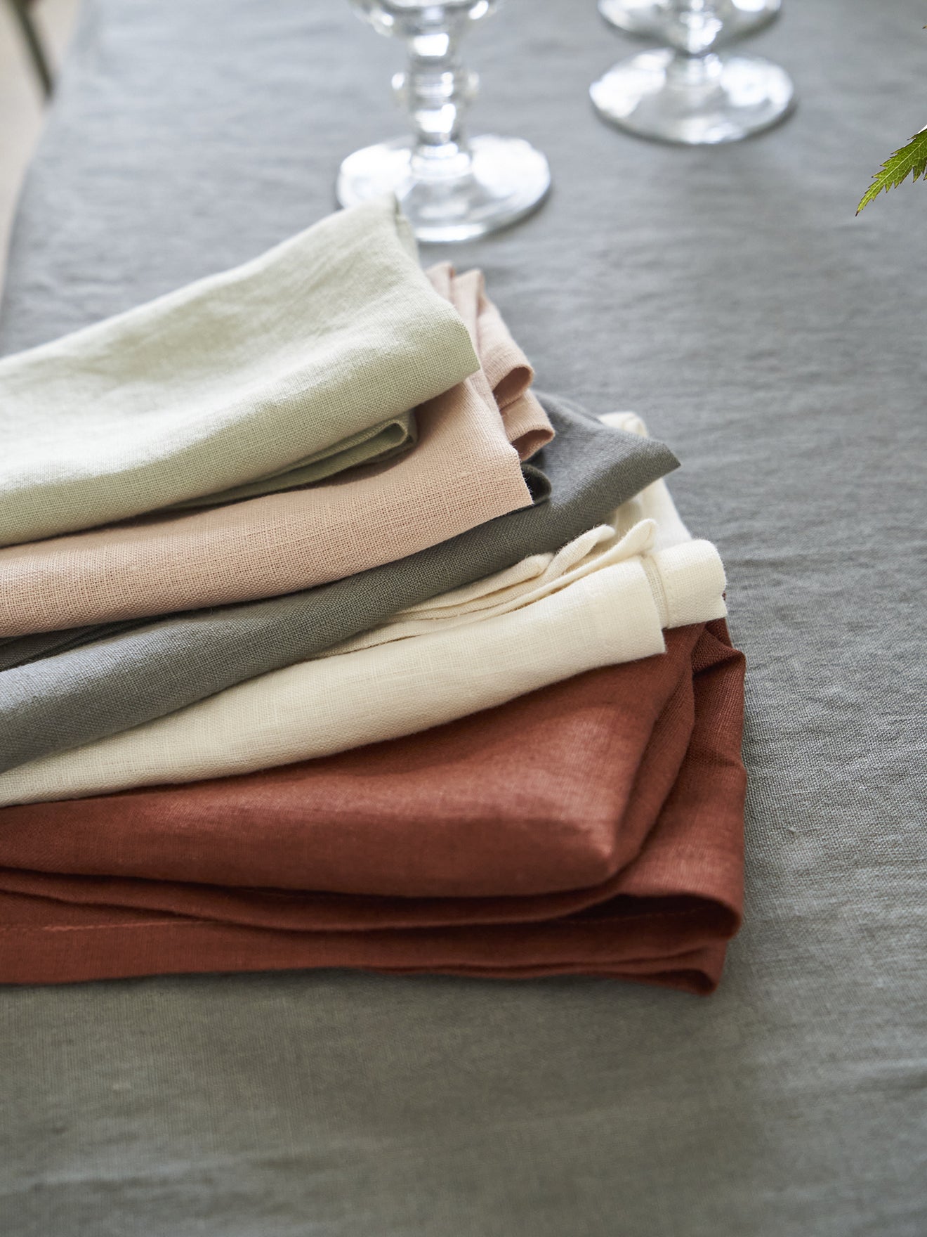 Nappe en lin lavé