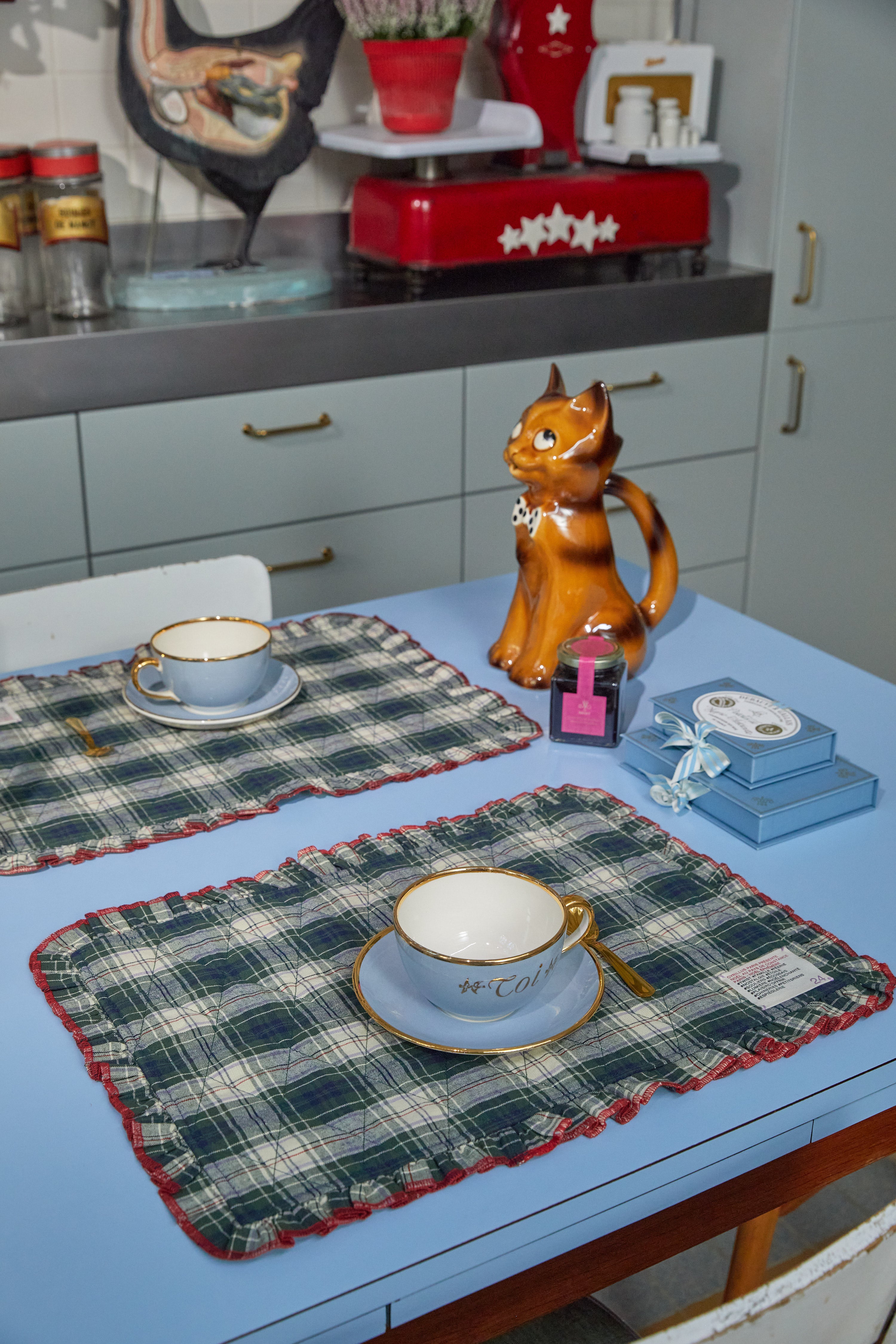 Placemats Renaud, set van 2 - Kerst in Constances Wonderland