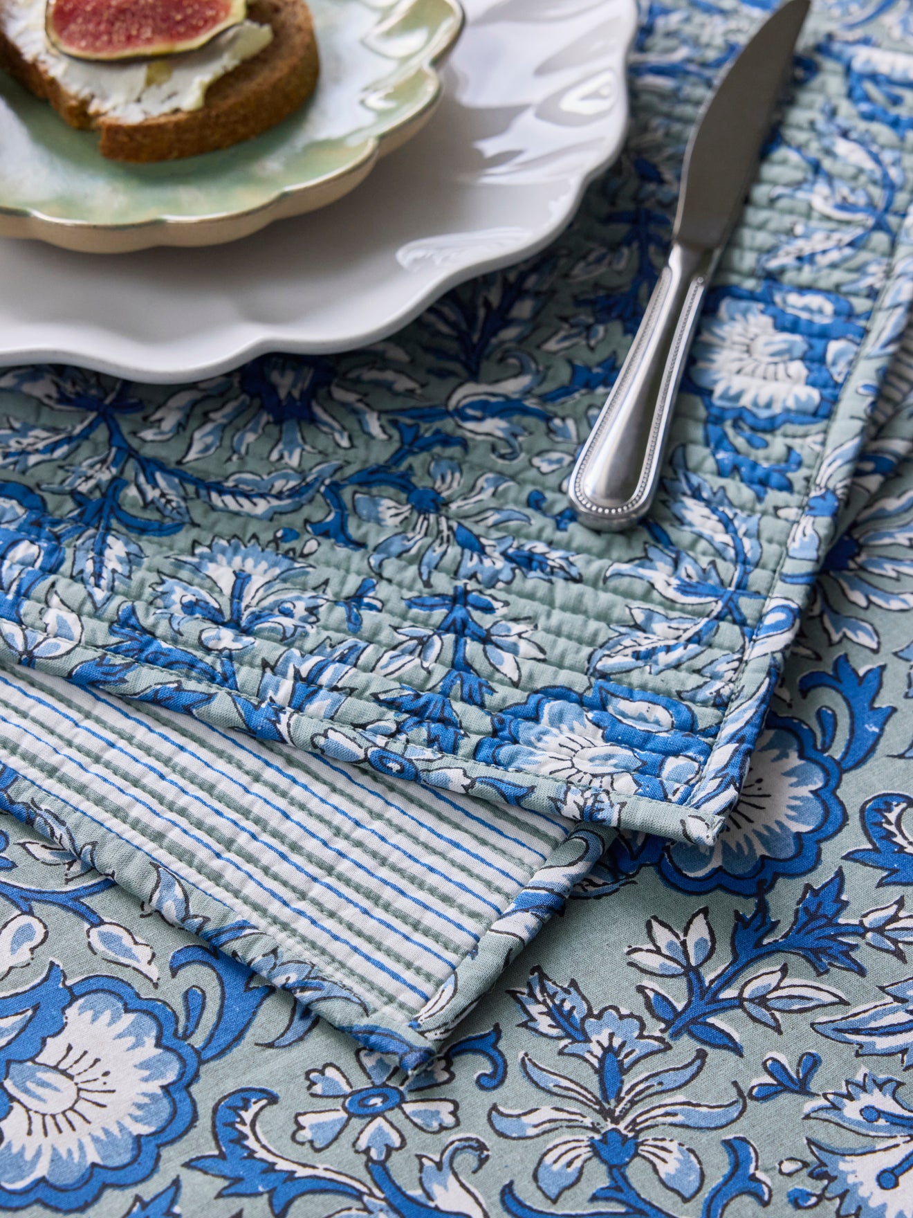 Set de table en tissu indien par lot de 2 - imprimé Beleme