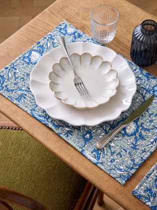 Set de table en tissu indien par lot de 2 - imprimé Beleme