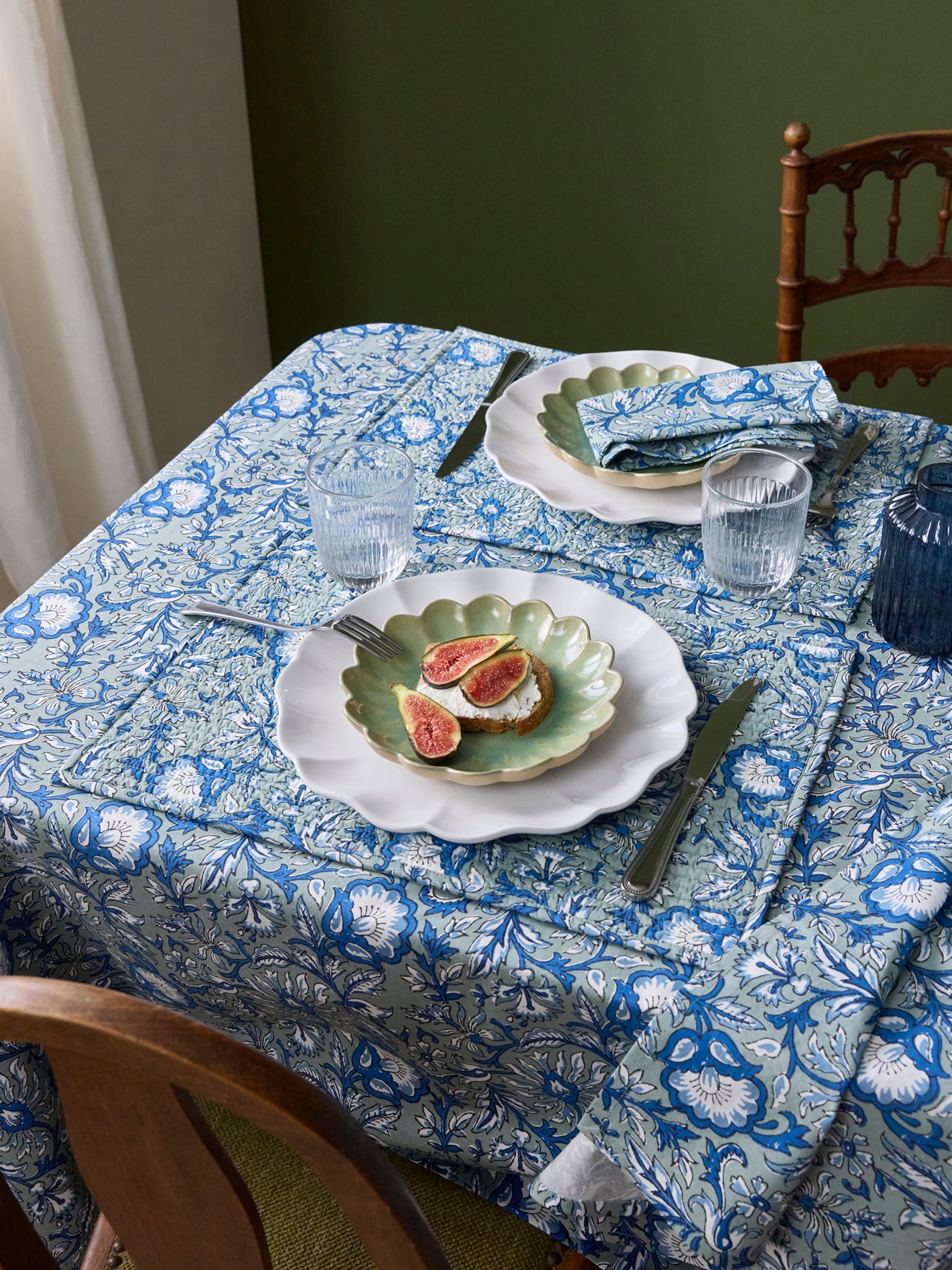 Set de table en tissu indien par lot de 2 - imprimé Beleme