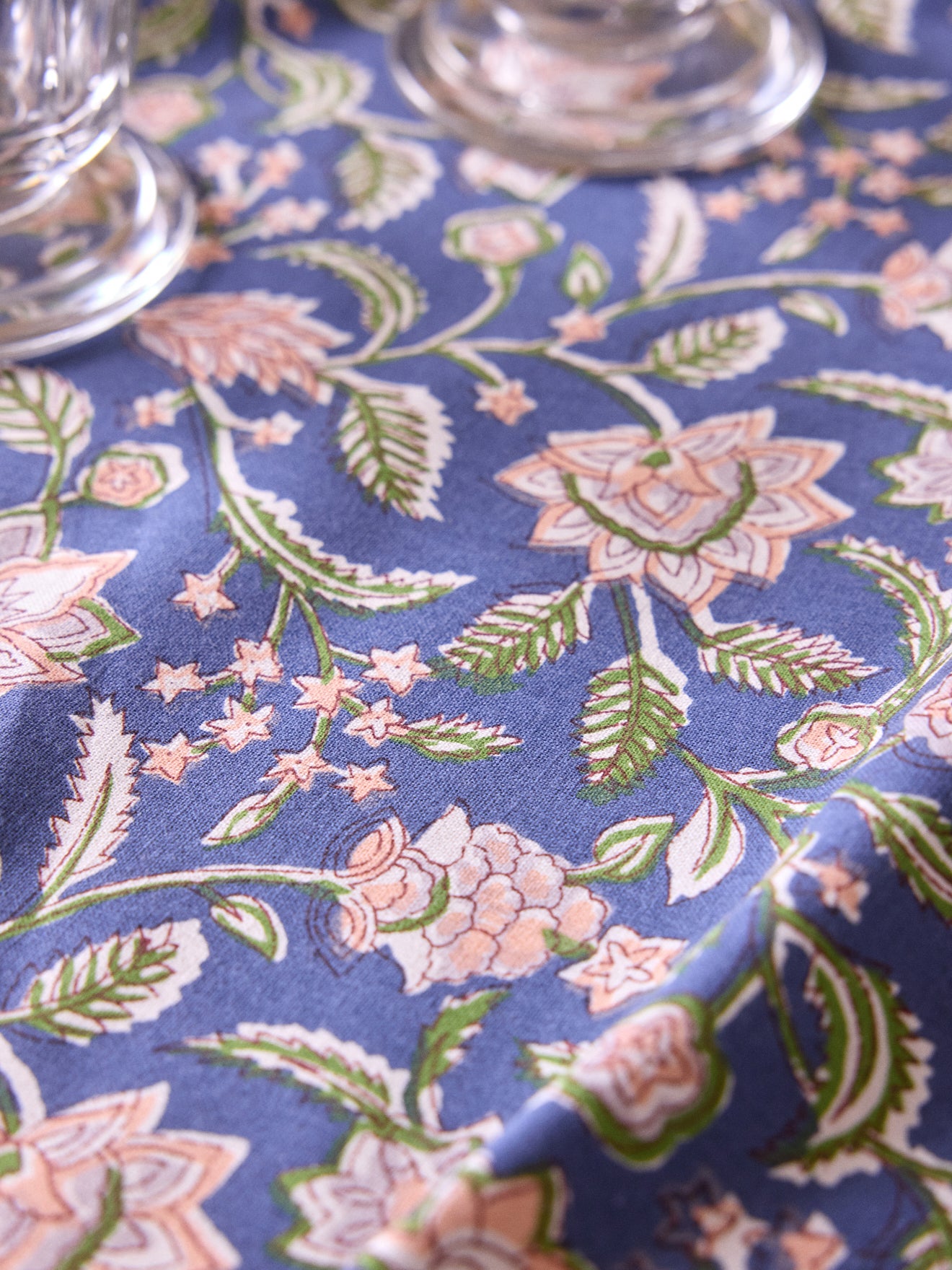 Katoenen tafellaken met Bella-print