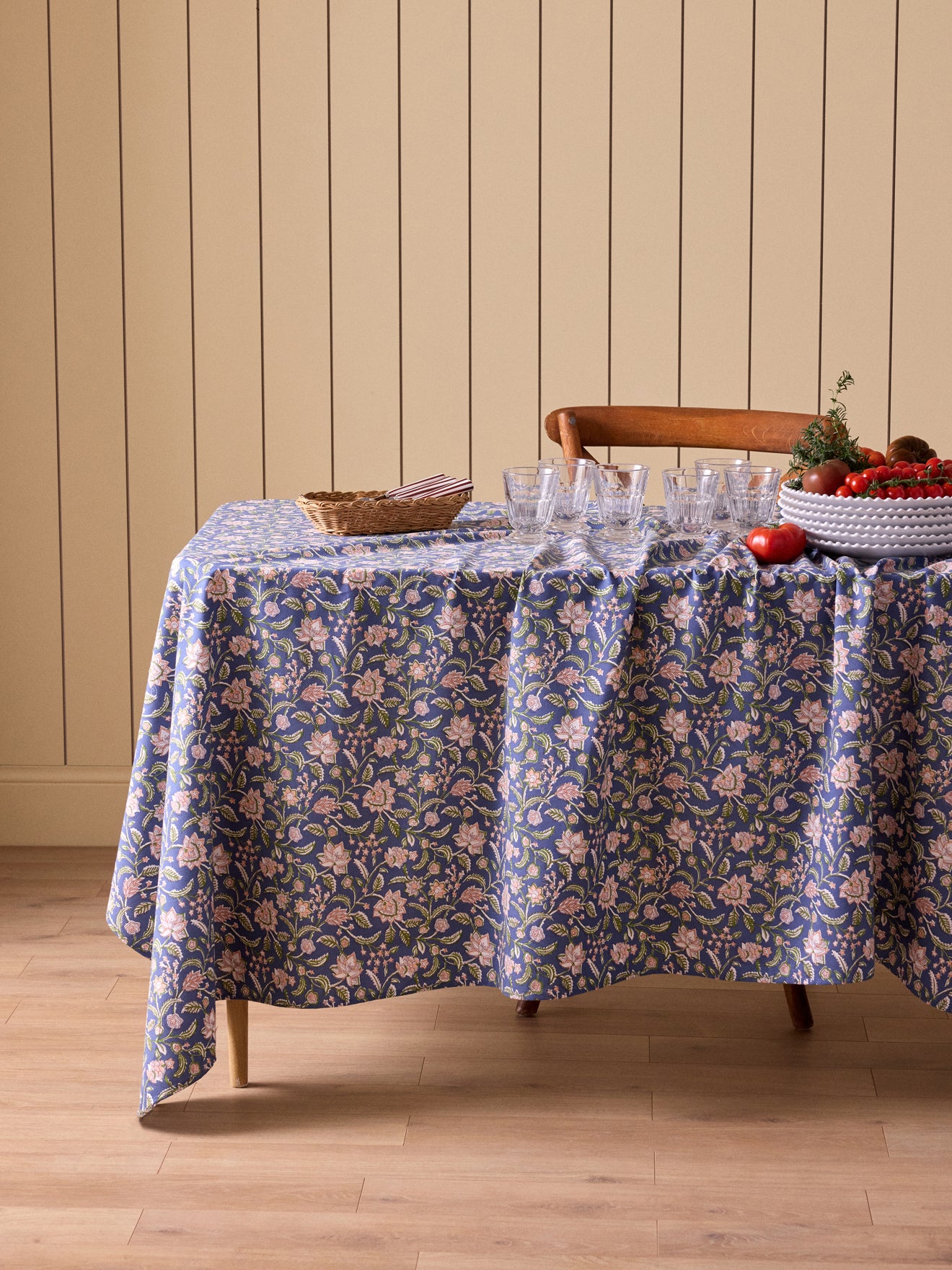Katoenen tafellaken met Bella-print