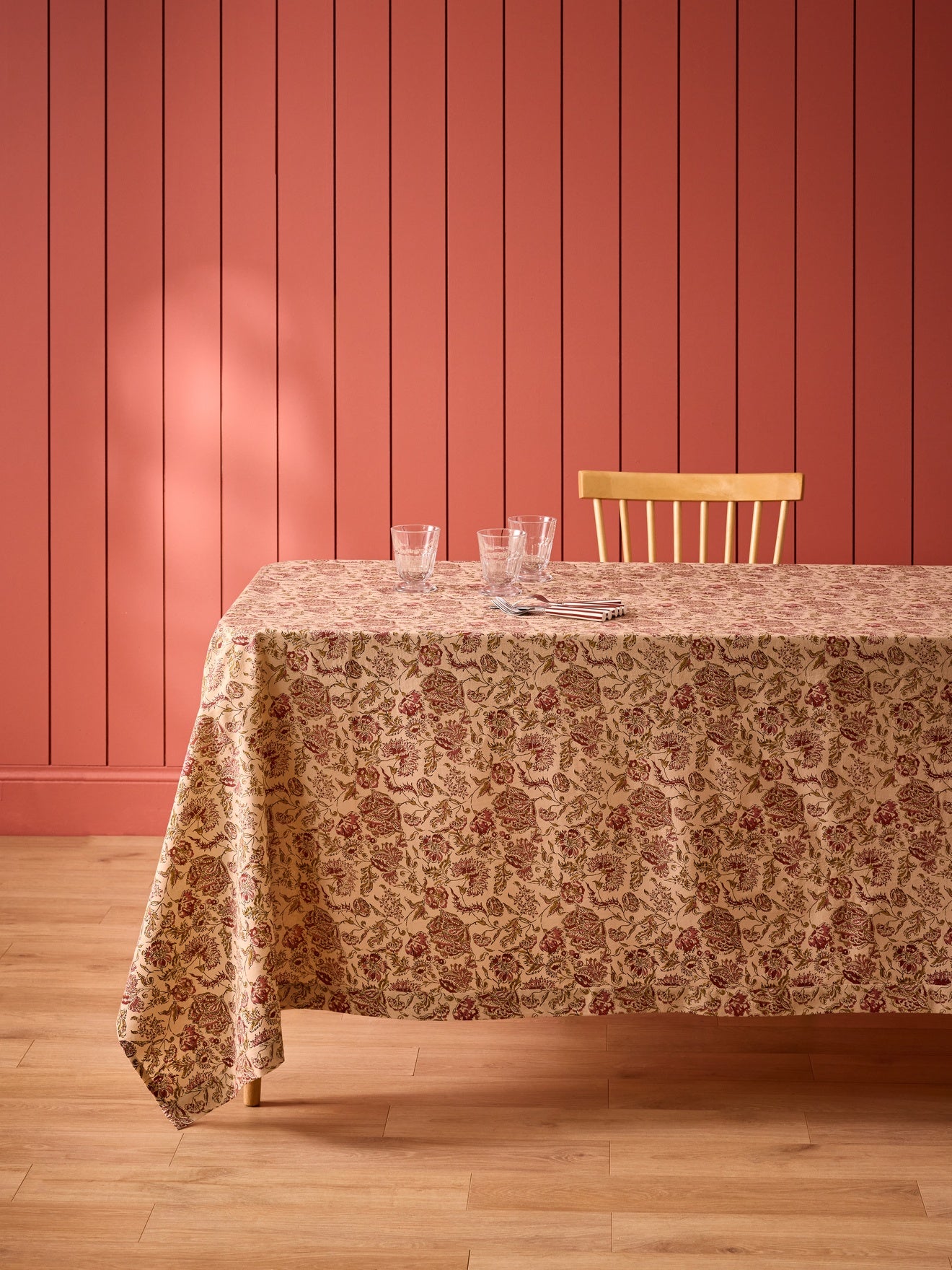 Nappe en coton indien imprimé Penjab