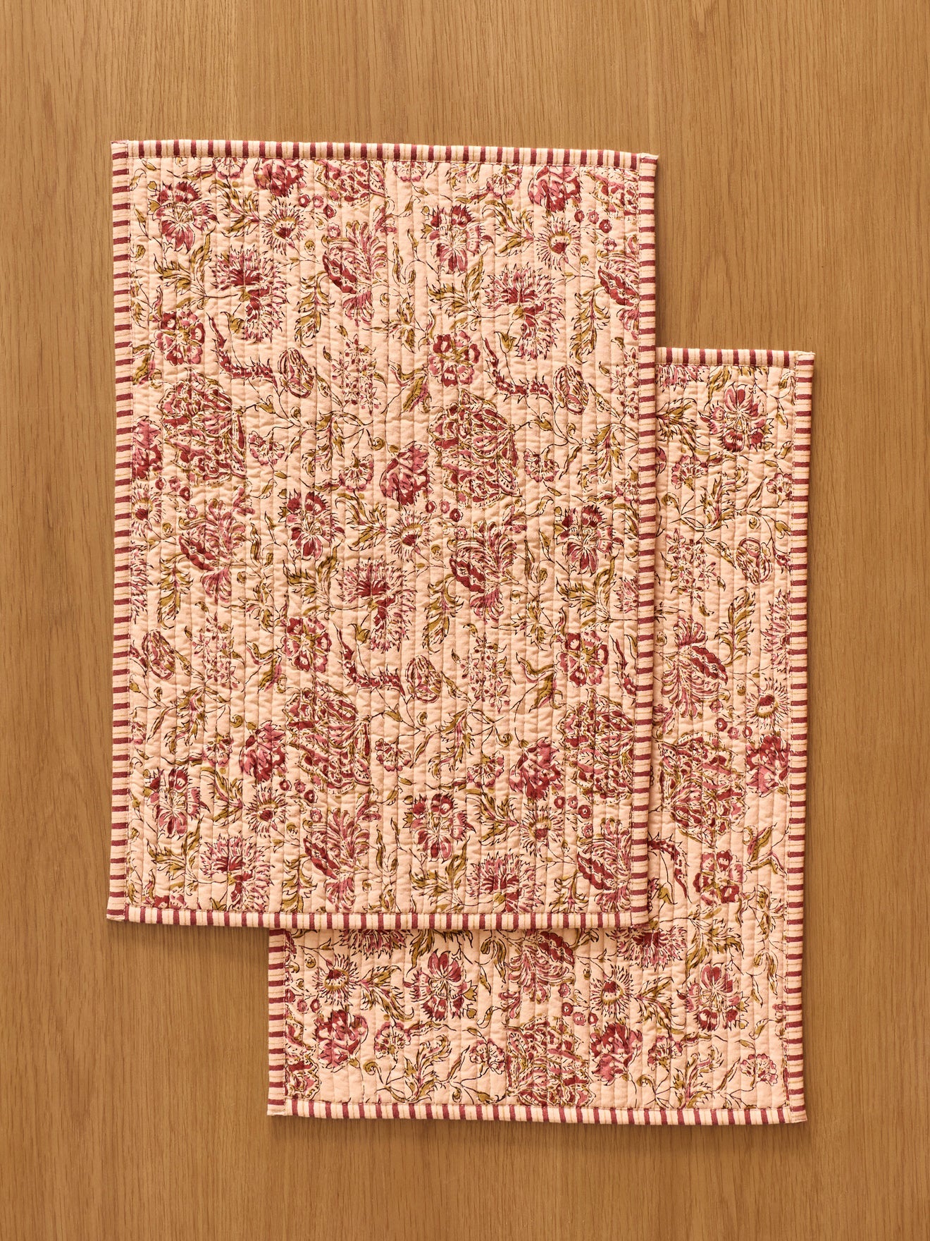 Placemats met Penjab-print, set van 2