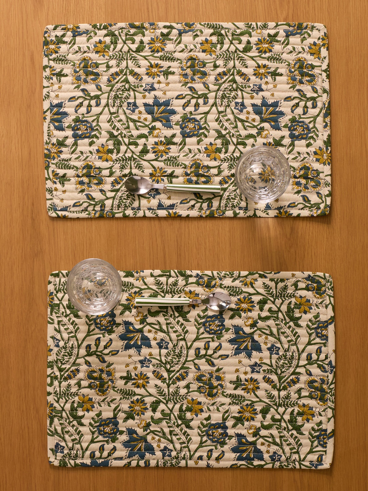 Set de table imprimé indien par lot de 2