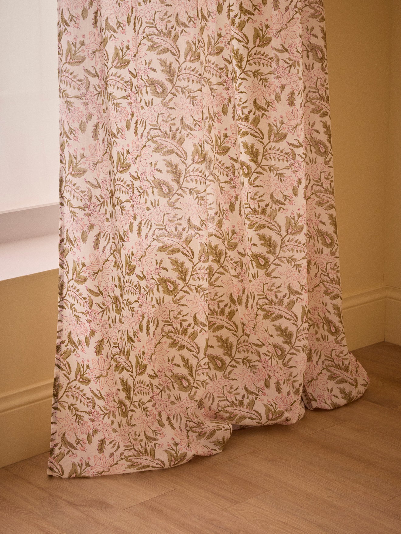 Rideau voilage imprimé indien Rosa