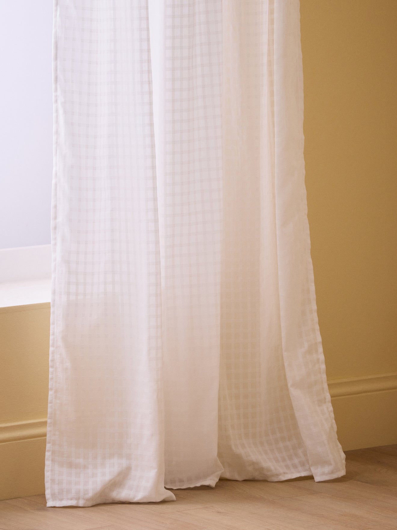 Panneau voilage texturé