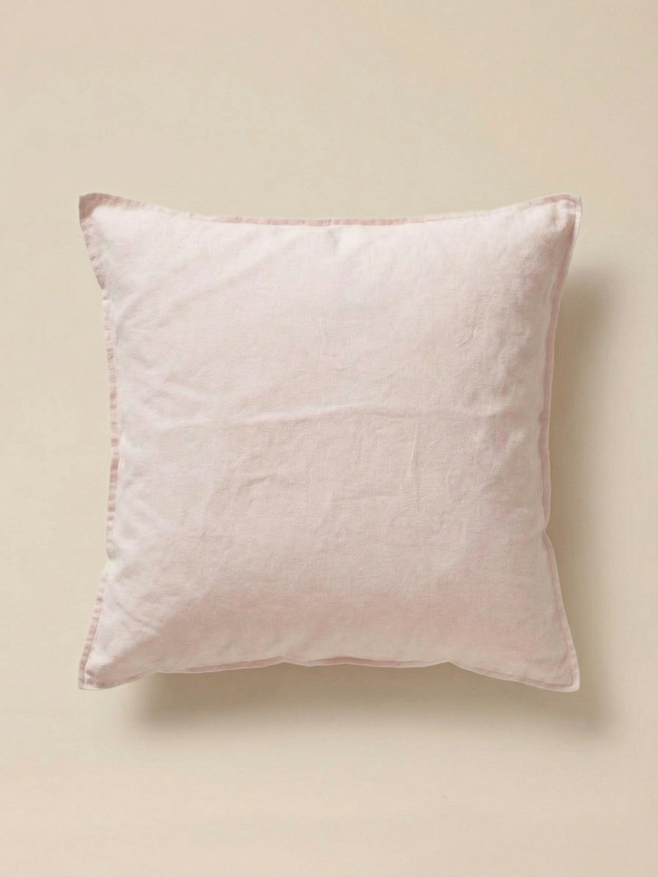 Kussensloop in gewassen linnen "Cocoon"