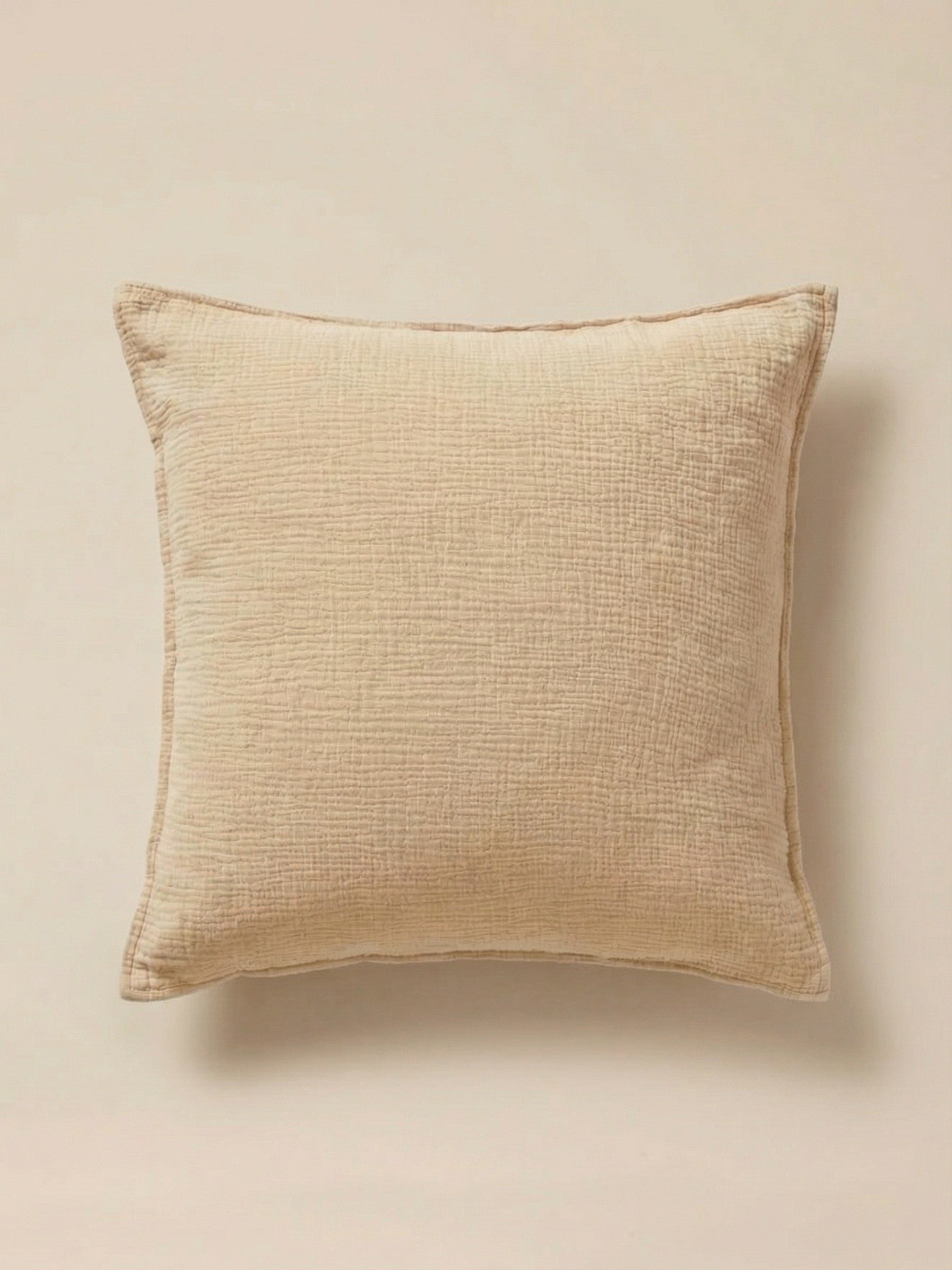 Taie d'oreiller gaze de coton "Gaufrée"