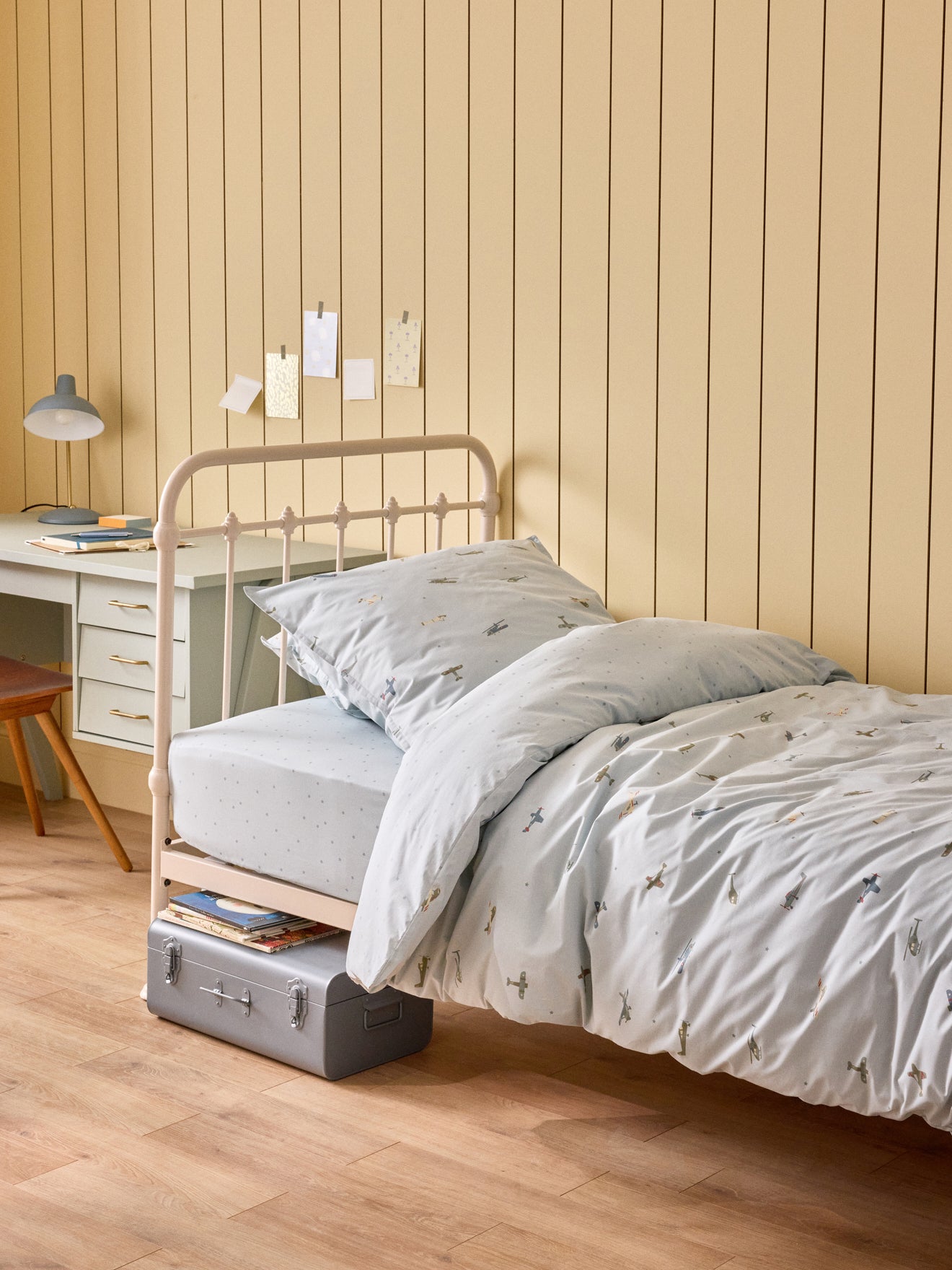 Katoenen kussensloop "Piloot"