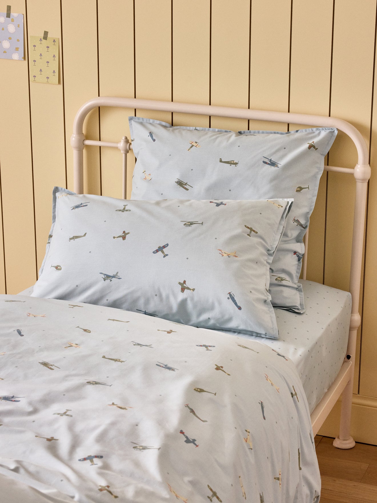 Katoenen kussensloop "Piloot"