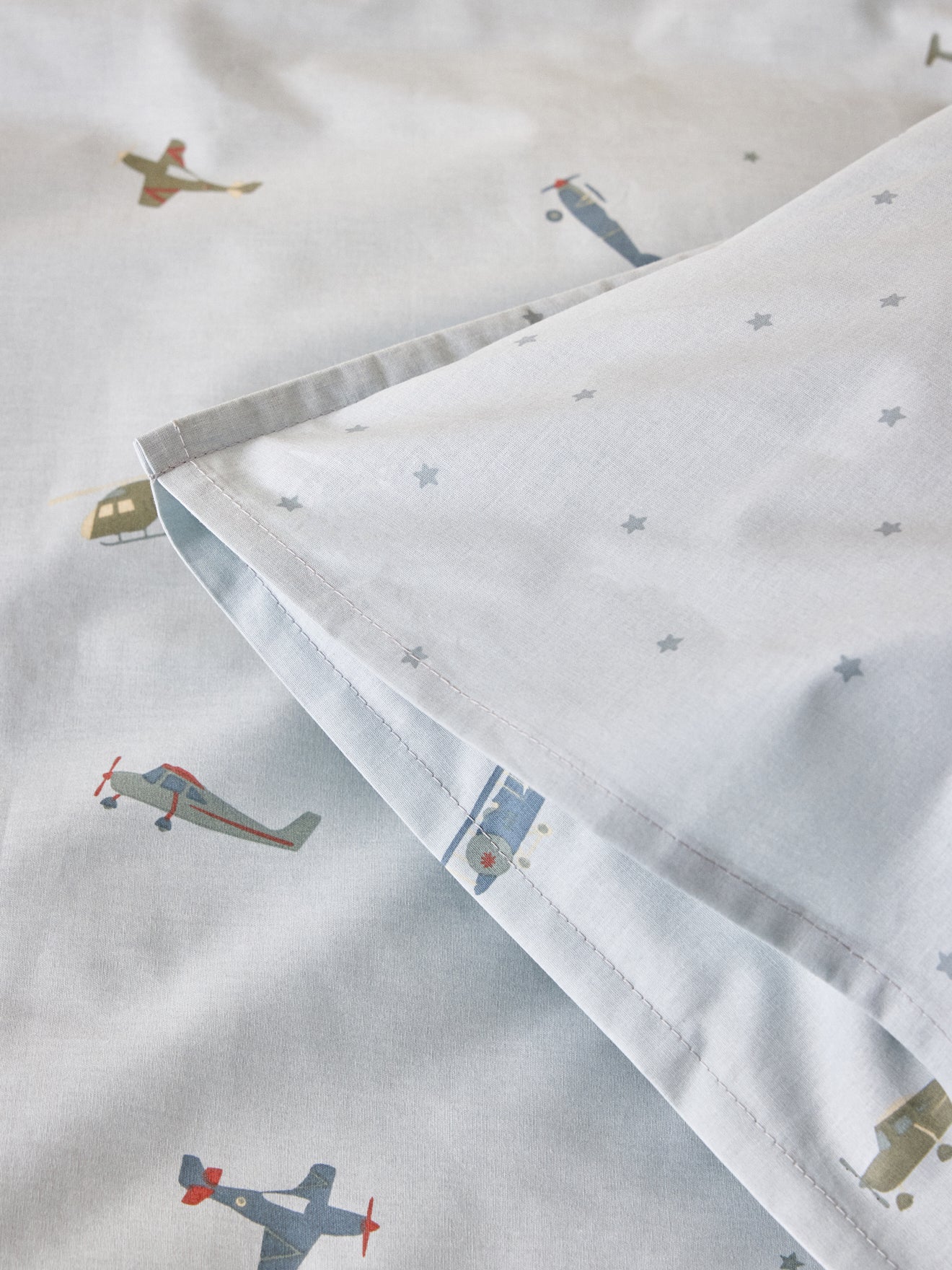 Katoenen kussensloop "Piloot"