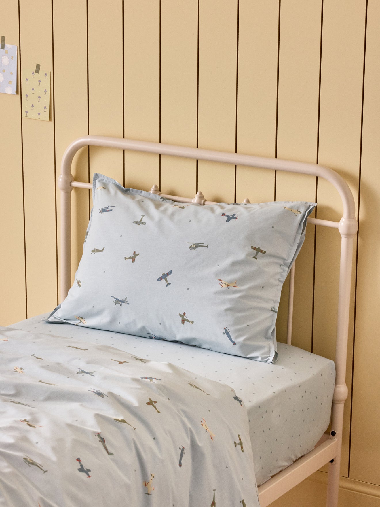 Katoenen kussensloop "Piloot"