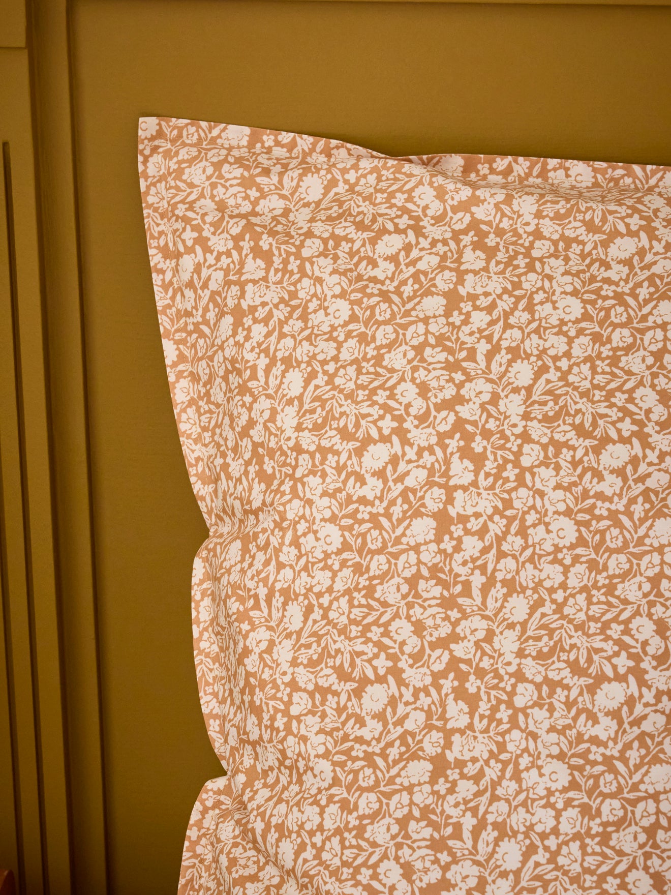 Taie d'oreiller percale de coton "Floral"