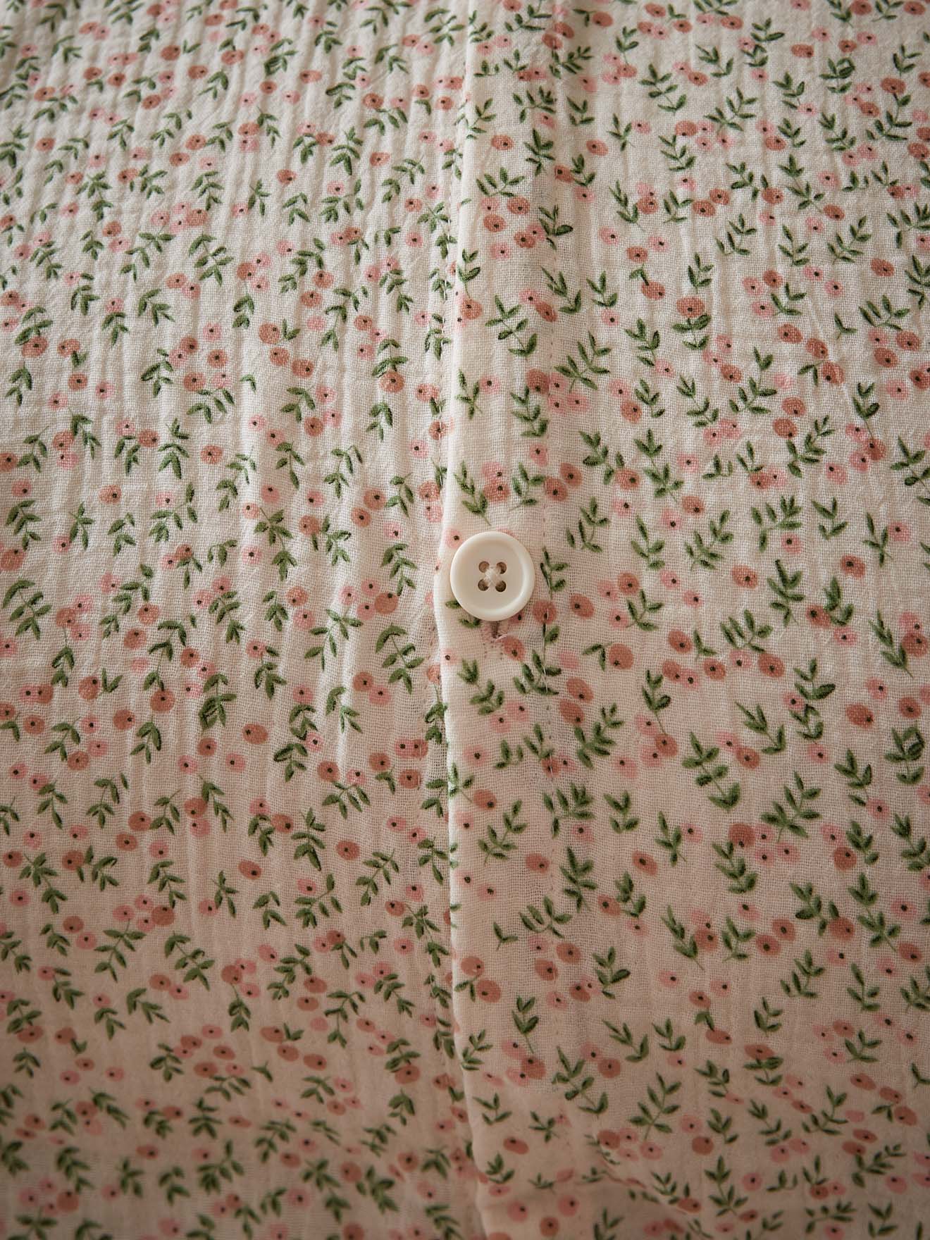 Taie d'oreiller gaze de coton "Myrtille"