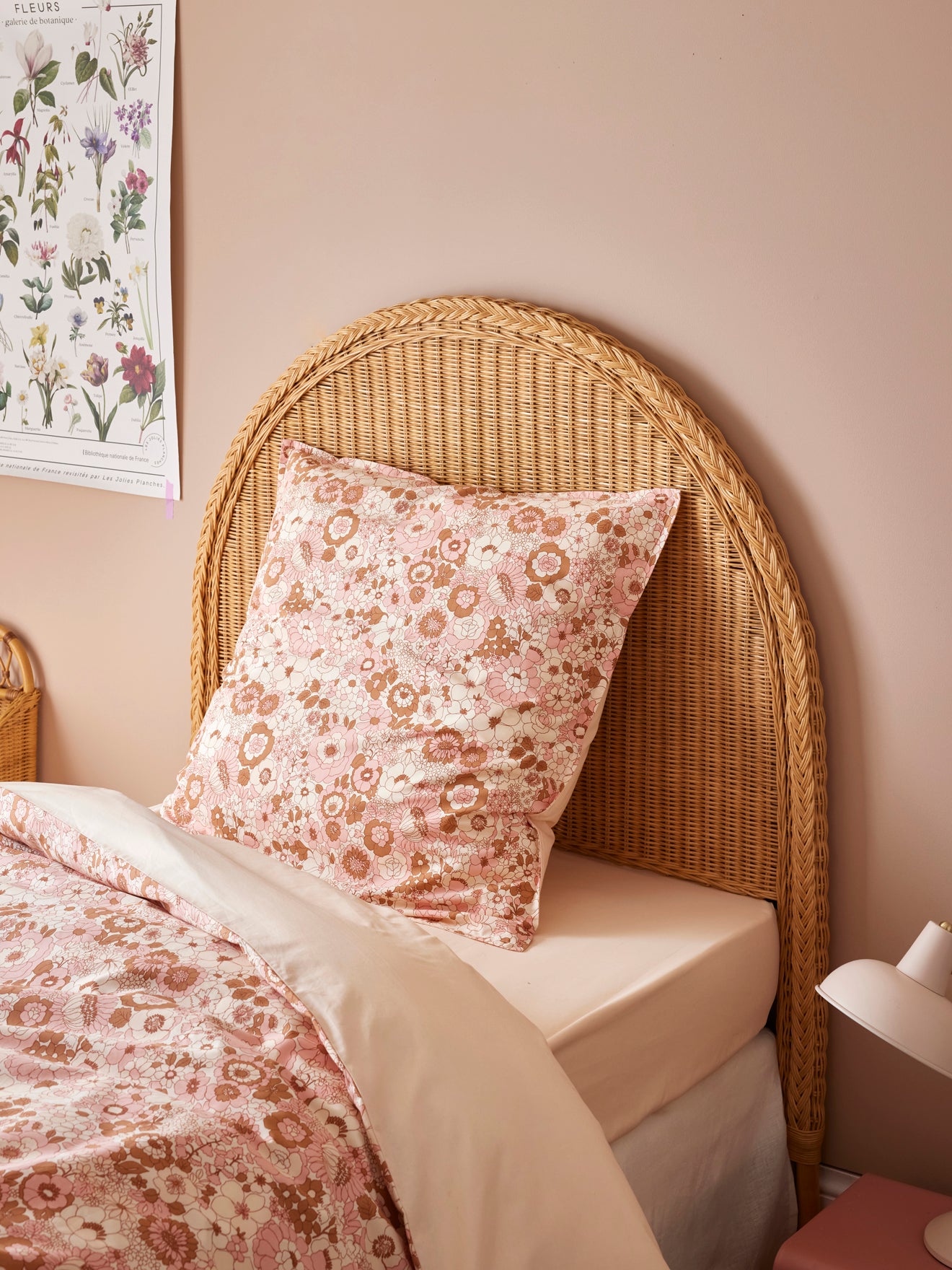 Taie d'oreiller percale de coton "Bianca"