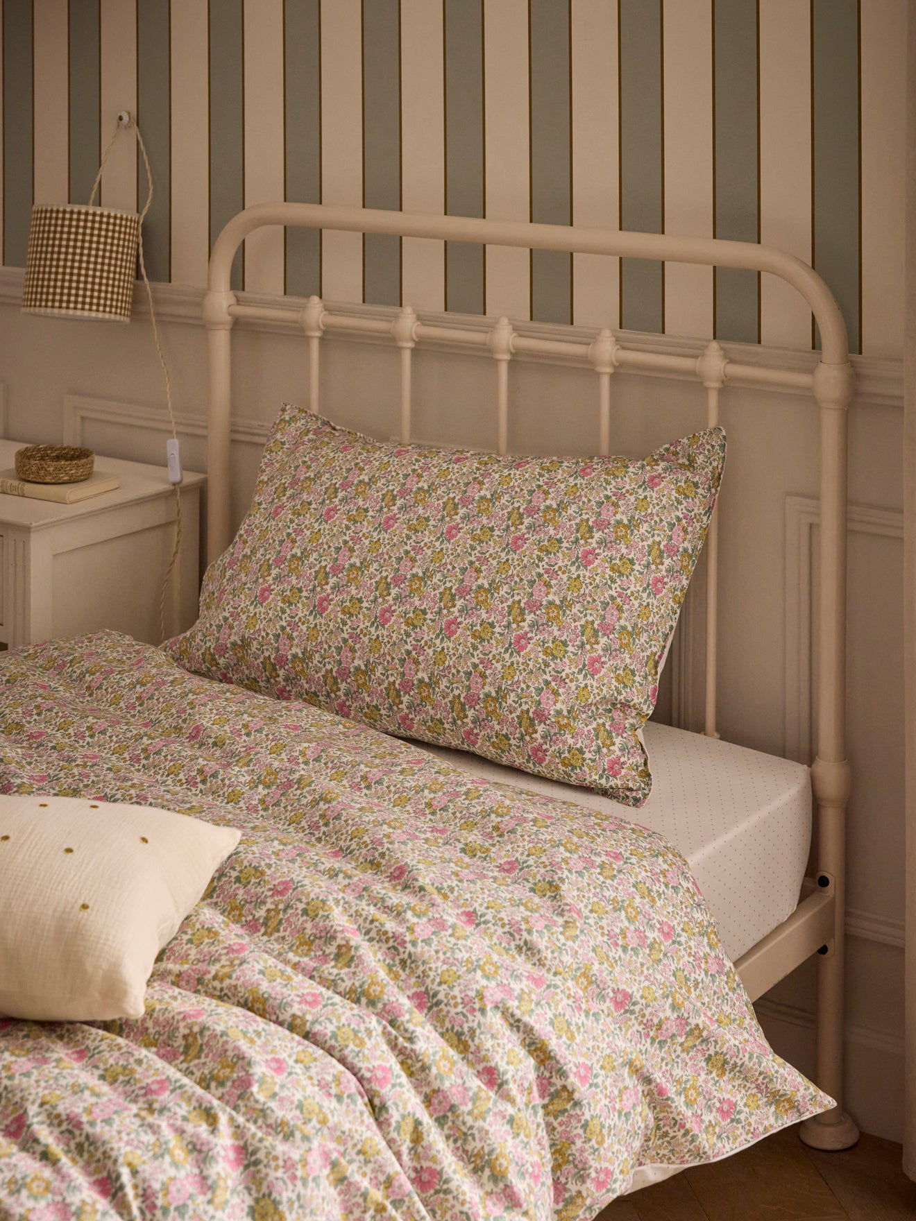 Taie d'oreiller Tissu Liberty "Clare Rich"