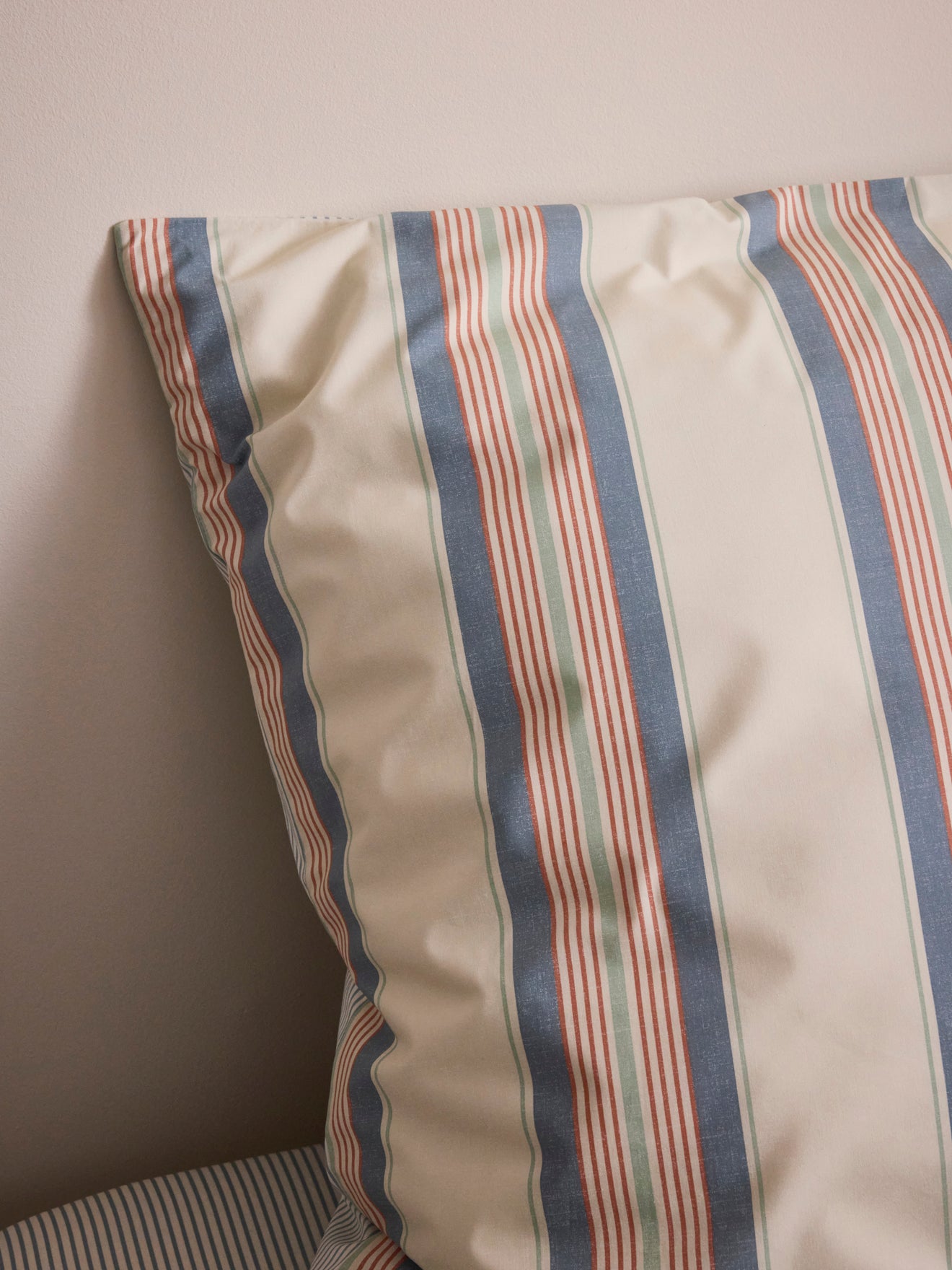 Taie d'oreiller percale de coton "Atlantique"