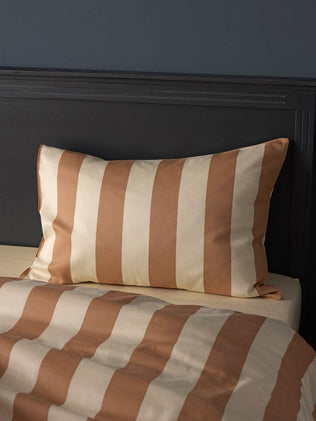 Taie d'oreiller satin de coton "Anouk"