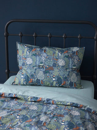 Taie d'oreiller percale de coton "Axel"
