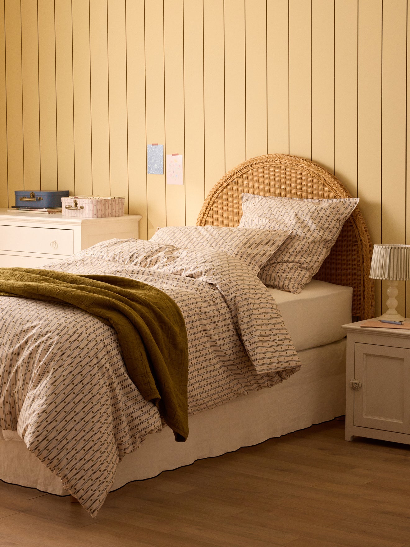 Kussensloop in katoenbatist "Avril"