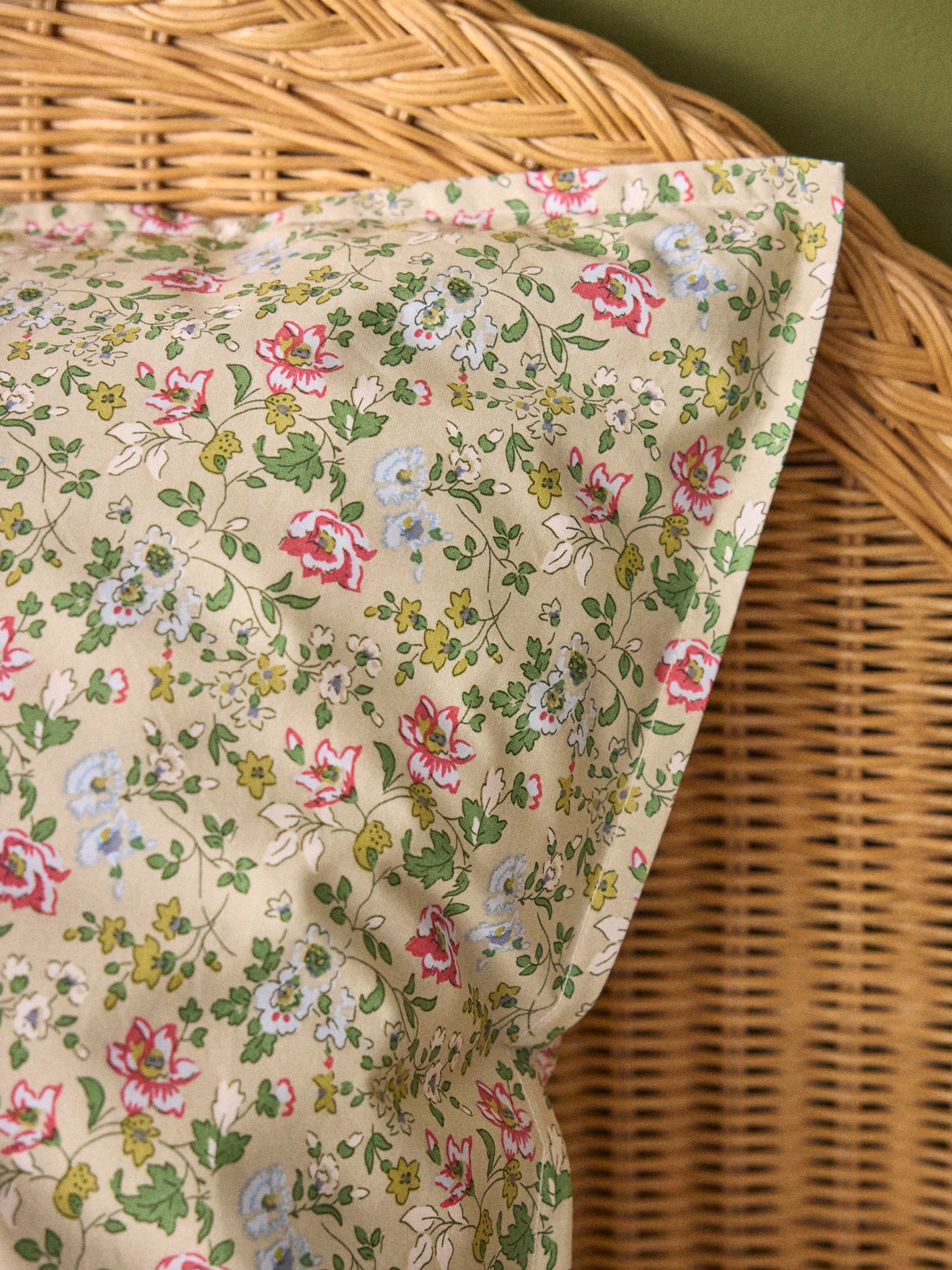 Taie d'oreiller percale de coton "Alma"