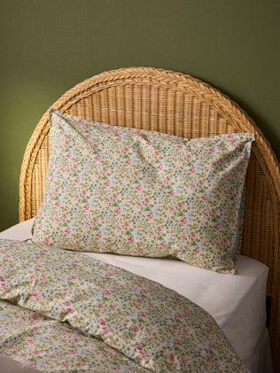 Taie d'oreiller percale de coton "Alma"
