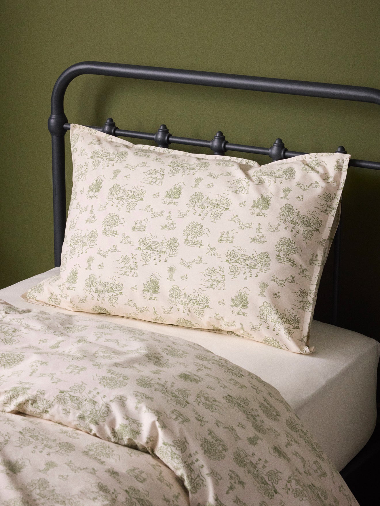 Taie d'oreiller percale de coton "Aloïs"