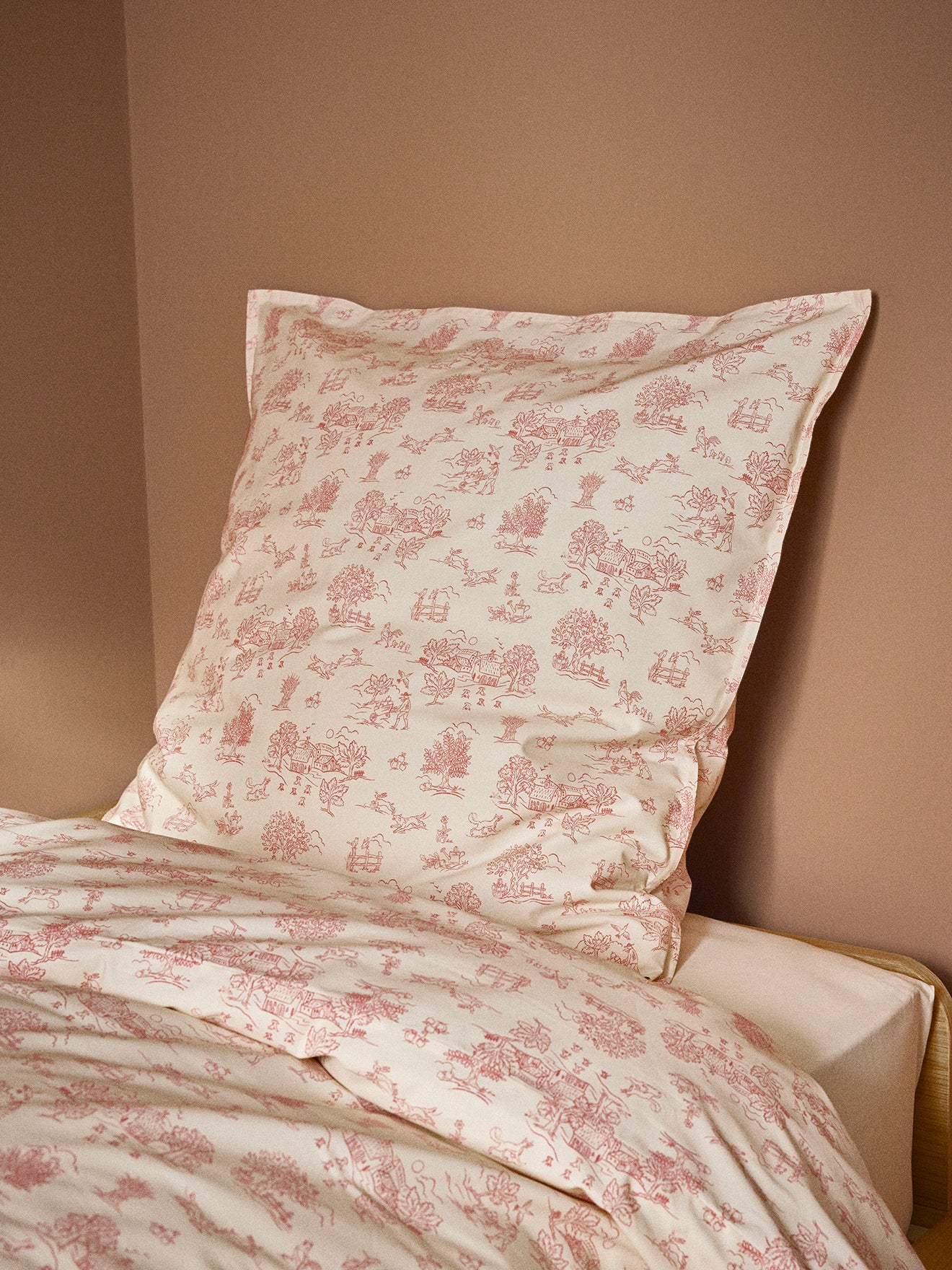 Taie d'oreiller percale de coton "Aloïs"