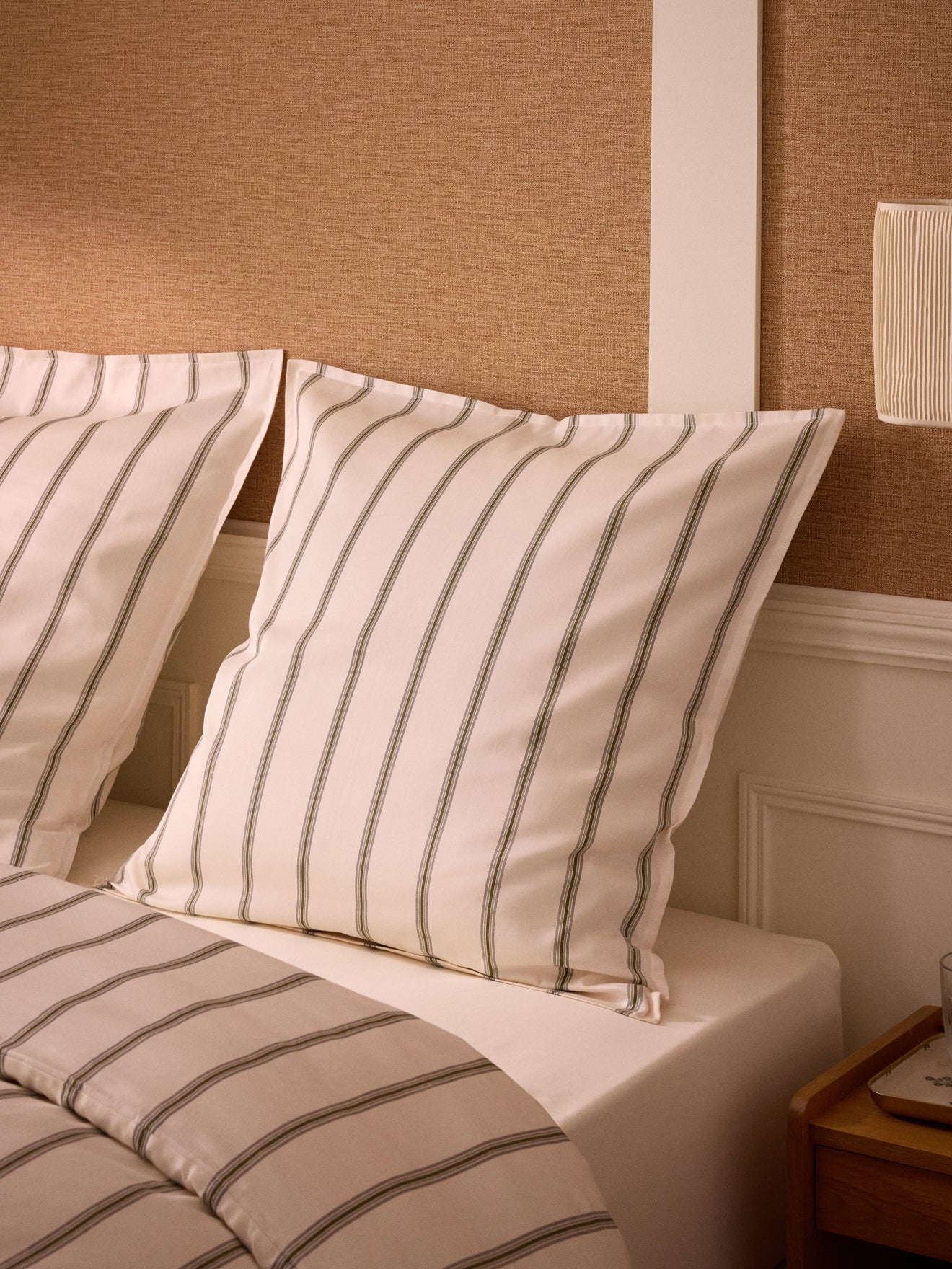 Kussensloop in katoensatijn "Maxence"