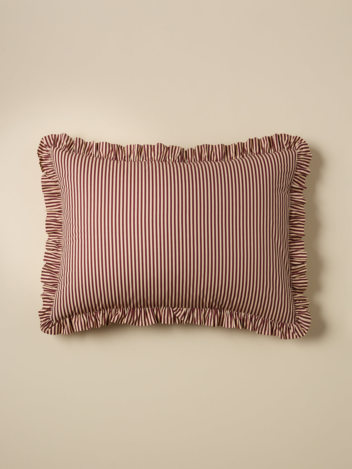 Taie d'oreiller percale de coton "Lisette"