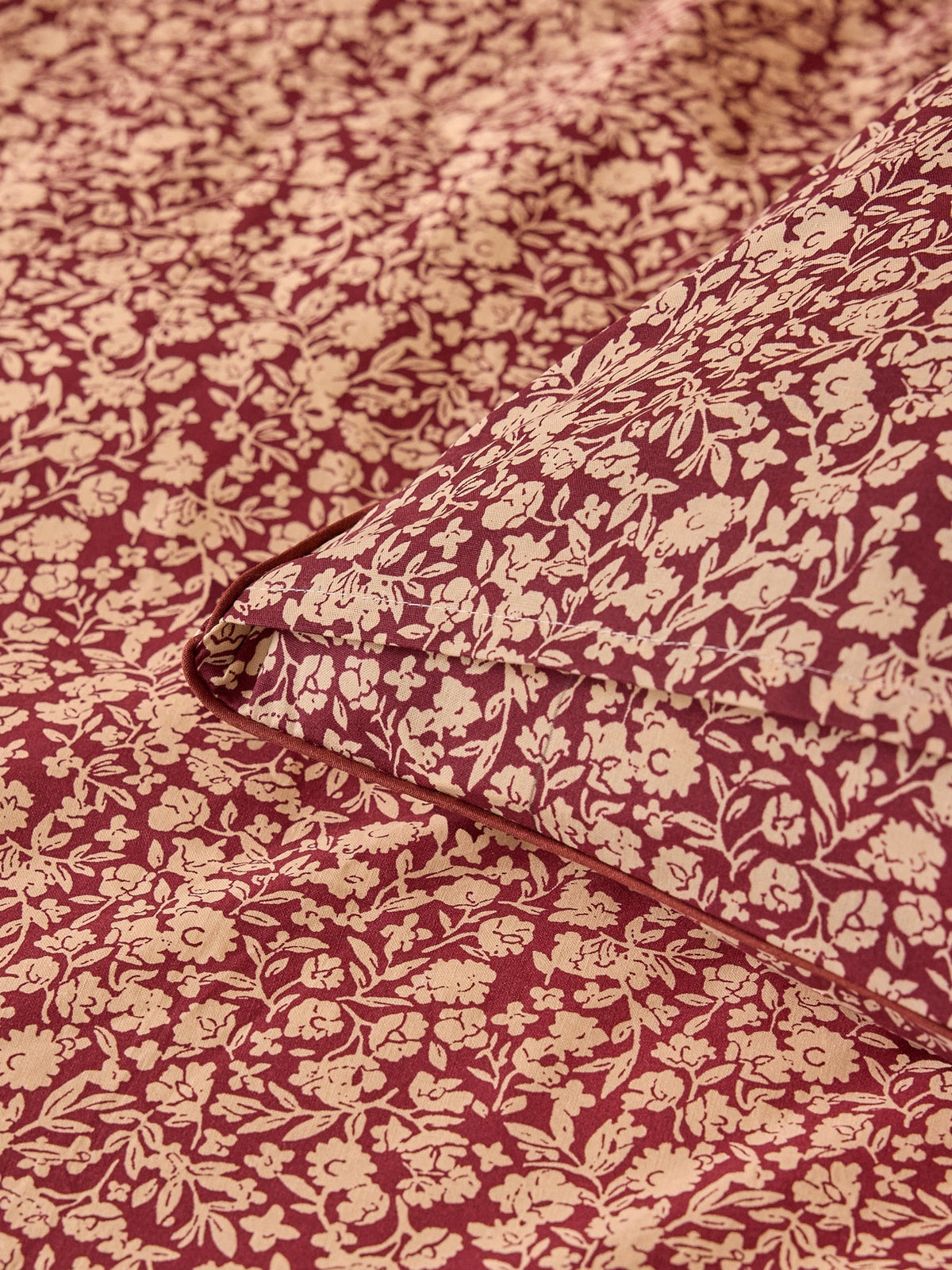 Taie d'oreiller percale de coton "Léontine"