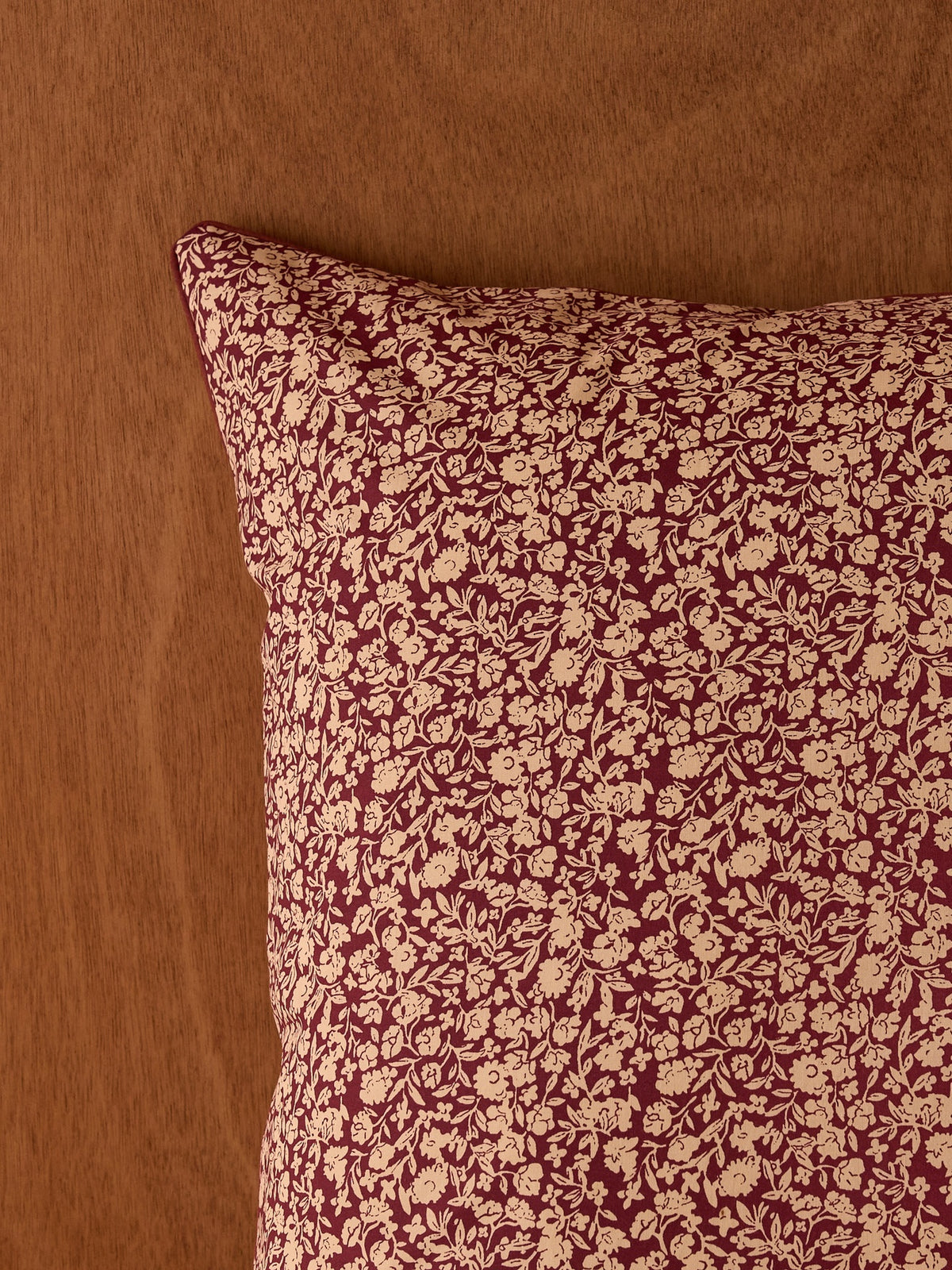 Taie d'oreiller percale de coton "Léontine"